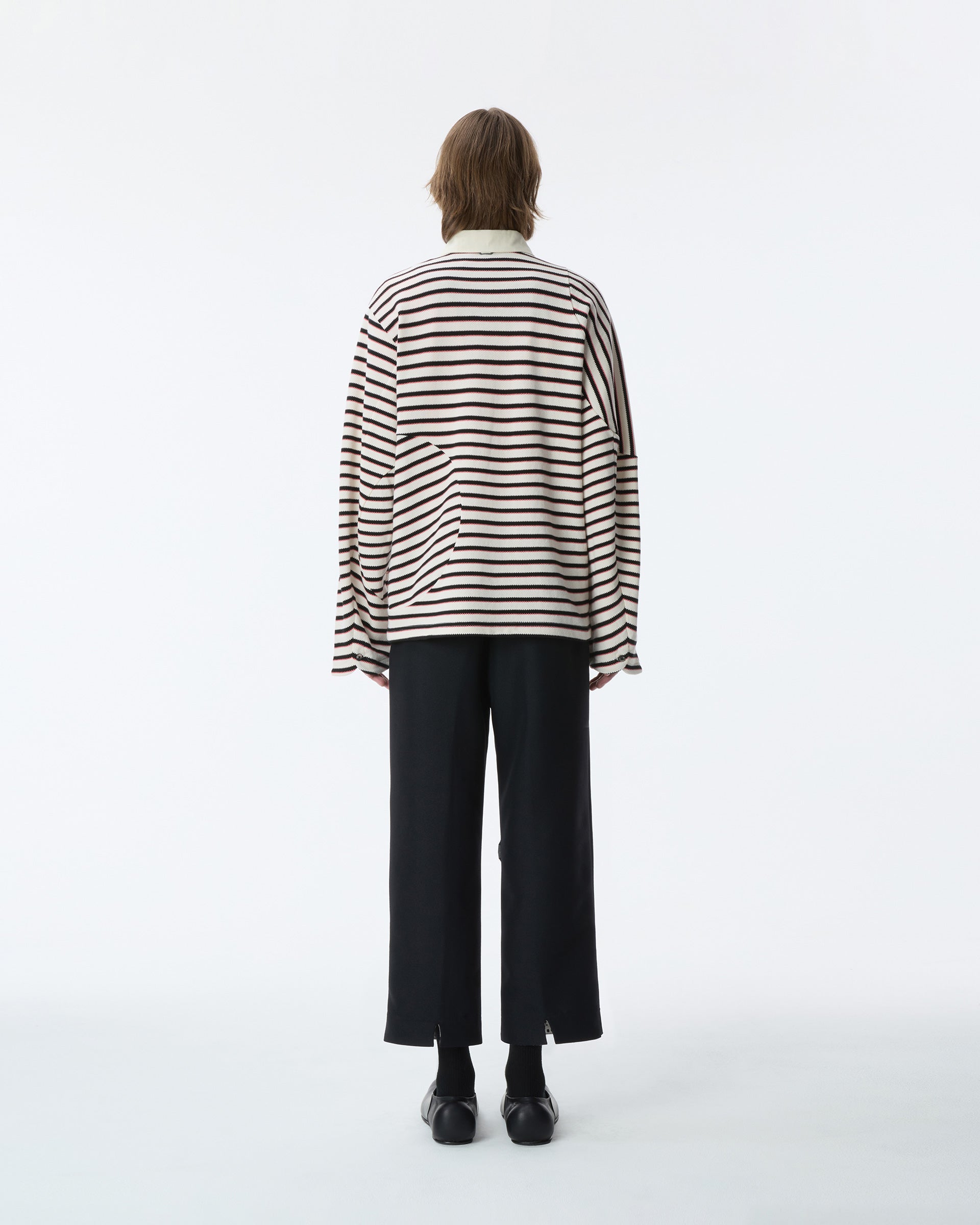 Ader Error - Polo LS T-shirt Product. 29 (Ivory) product image 12 | TRAB K-Fashion Australia