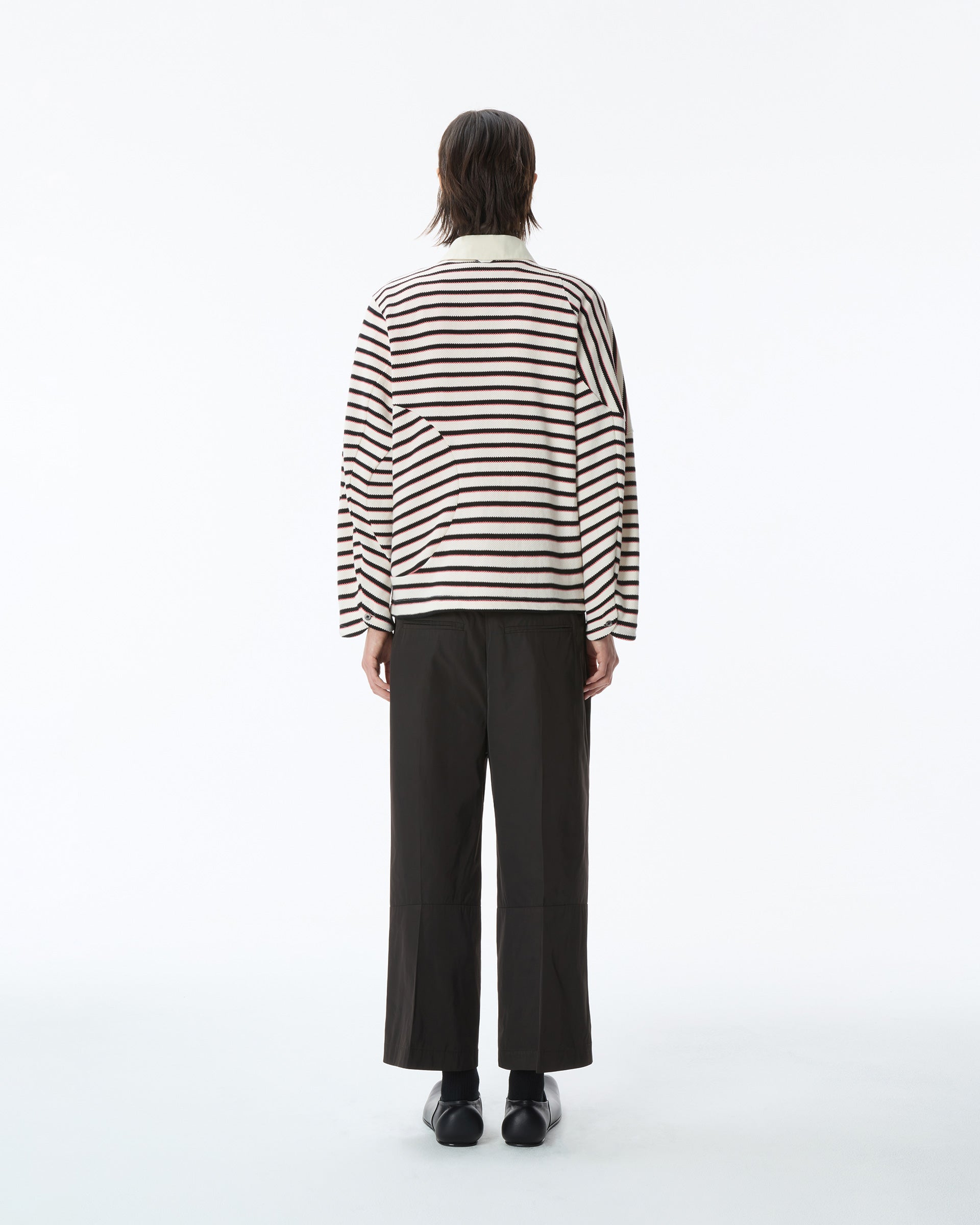 Ader Error - Polo LS T-shirt Product. 29 (Ivory) product image 3 | TRAB K-Fashion Australia