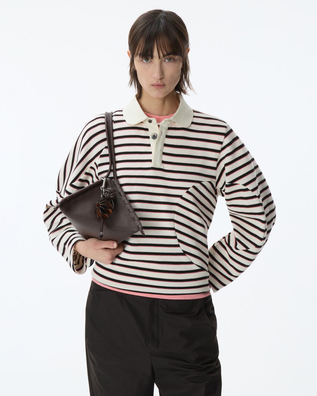Ader Error - Polo LS T-shirt Product. 29 (Ivory) product image 4 | TRAB K-Fashion Australia