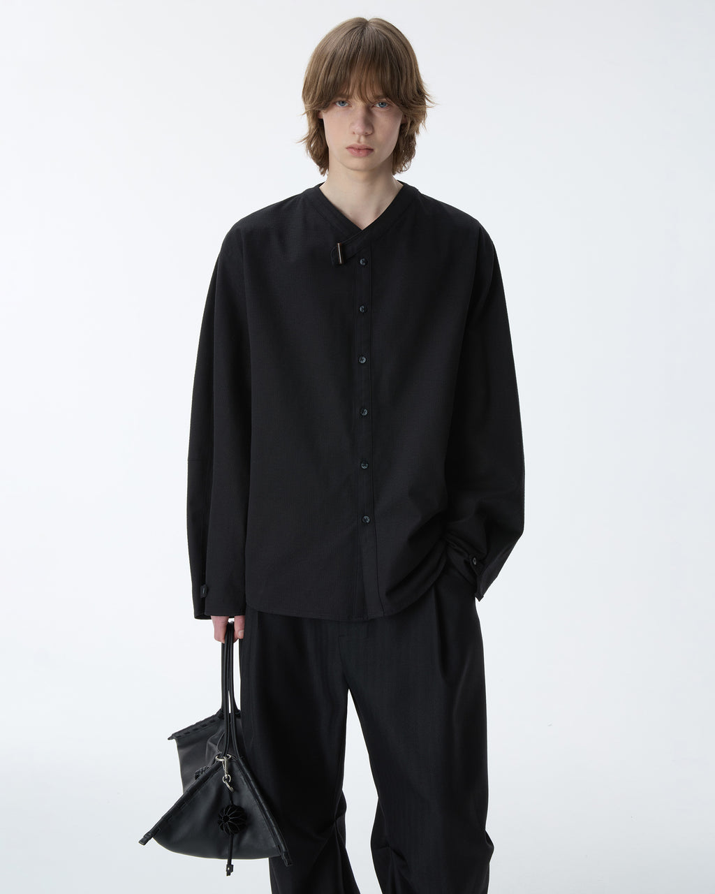 Ader Error - Shirt Product. 30 (Noir) product image 4 | TRAB K-Fashion Australia