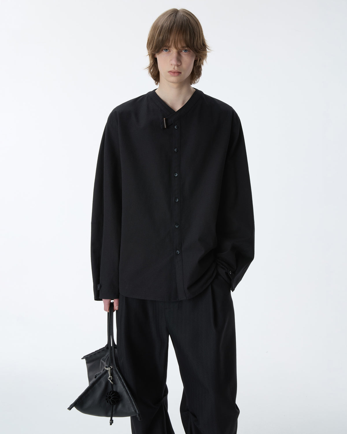 Ader Error - Shirt Product. 30 (Noir) product image 4 | TRAB K-Fashion Australia