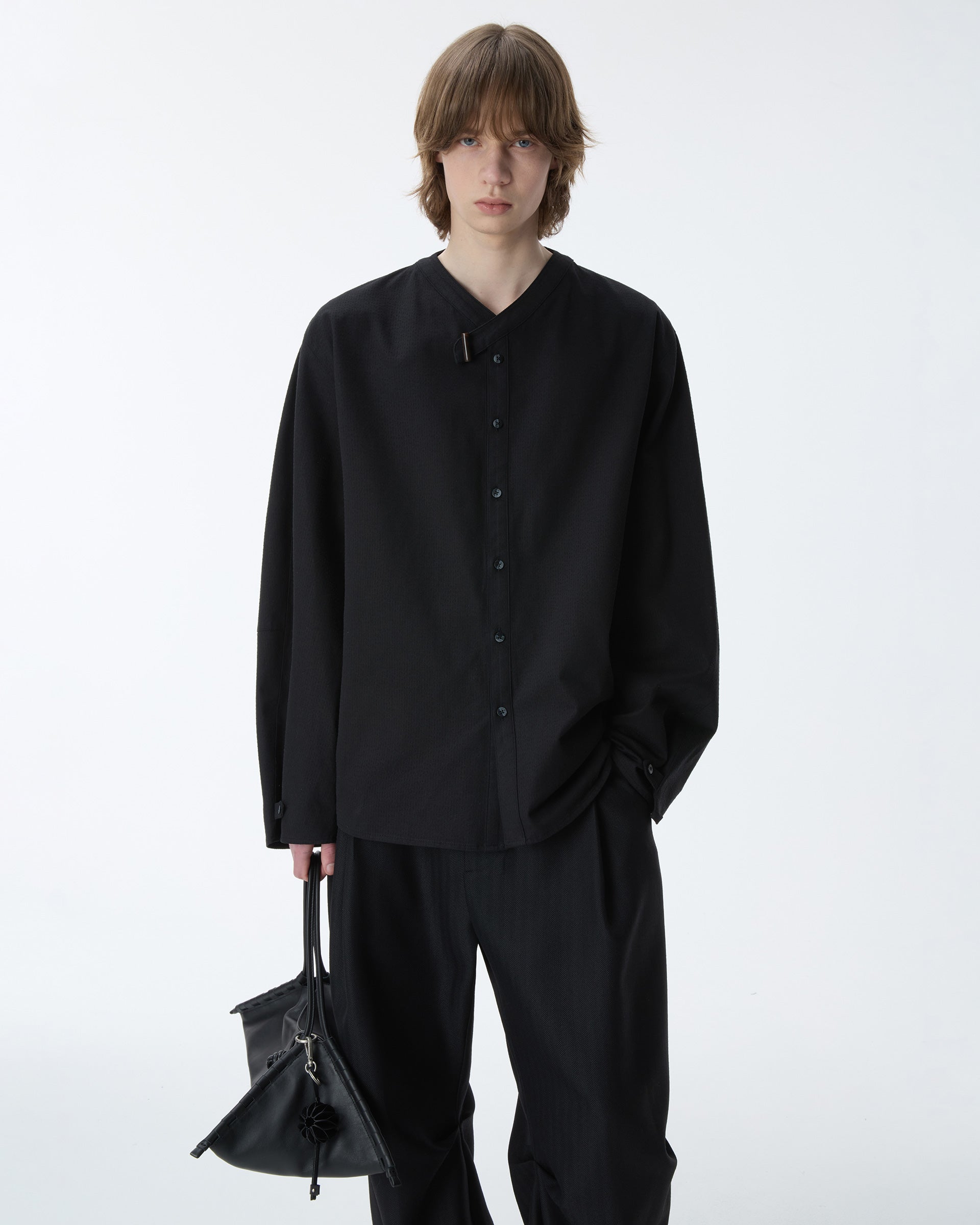 Ader Error - Shirt Product. 30 (Noir) product image 14 | TRAB K-Fashion Australia