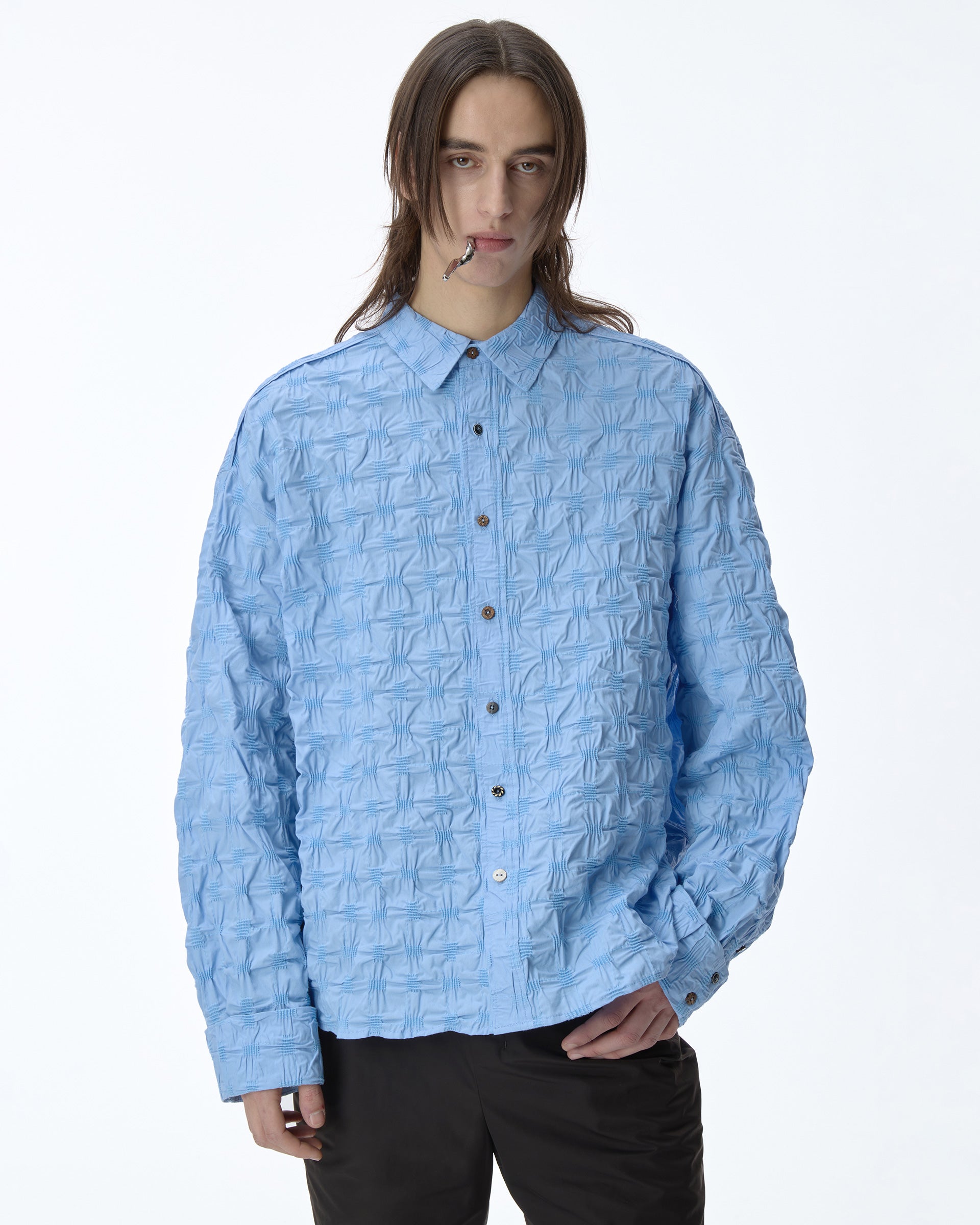 Ader Error - Shirt Product. 31 (Sky Blue) product image 12 | TRAB K-Fashion Australia
