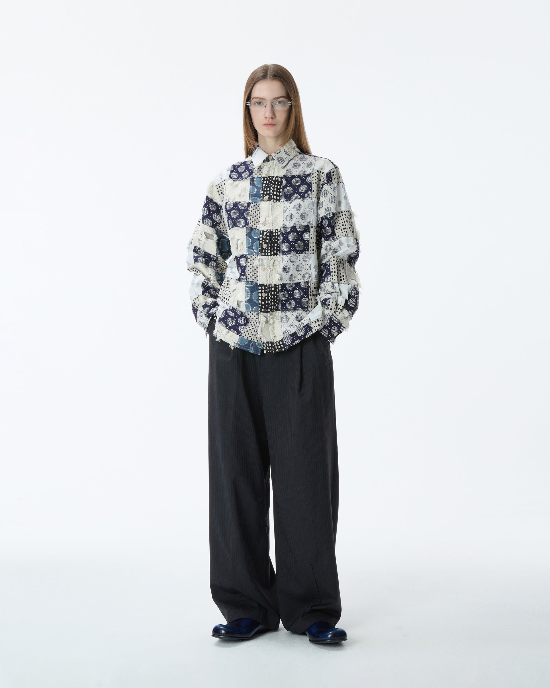 Ader Error - Shirt Product. 34 (Blue) product image 1 | TRAB K-Fashion Australia