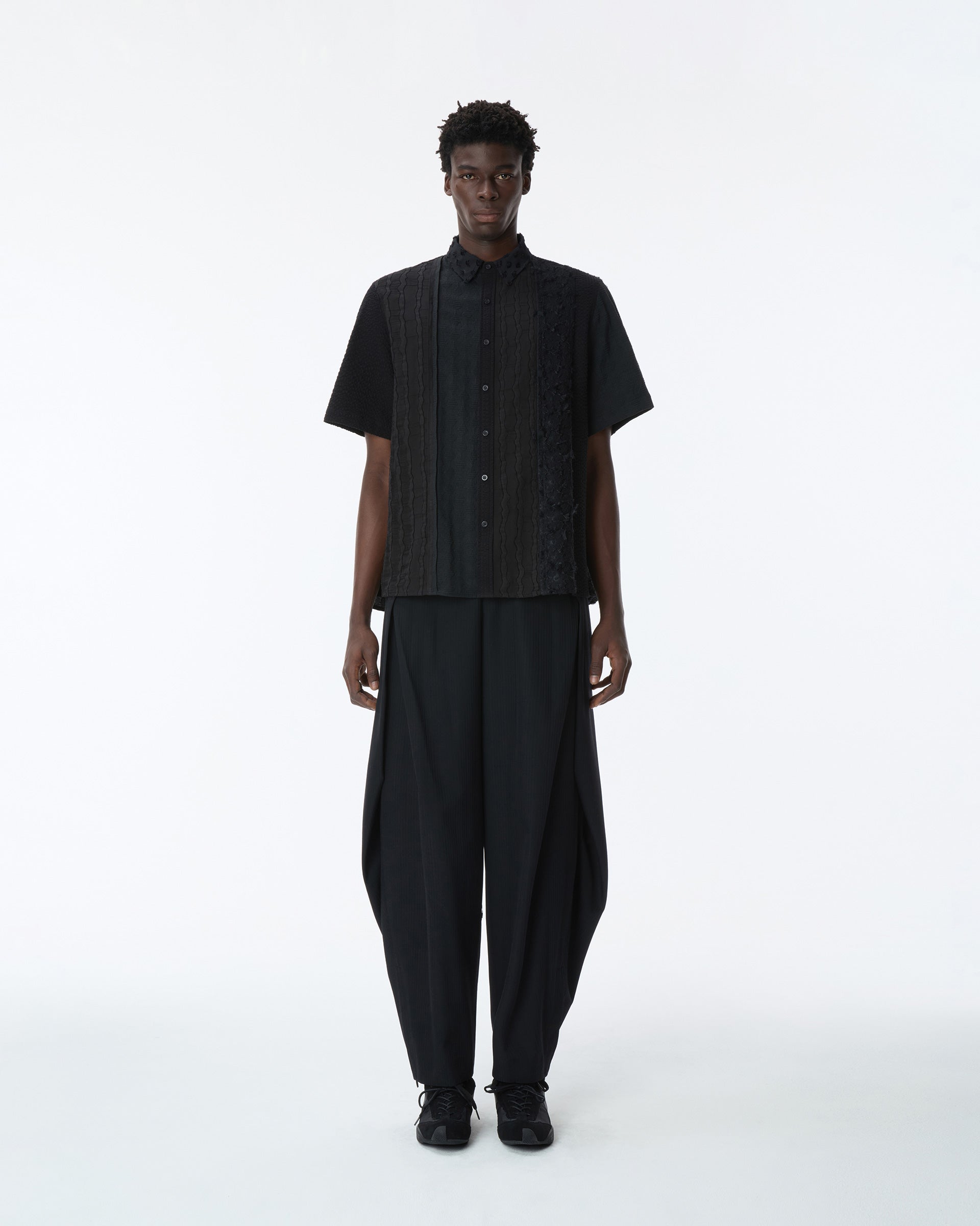 Ader Error - Half Sleeve Shirt Product. 36 (Noir) product image 9 | TRAB K-Fashion Australia