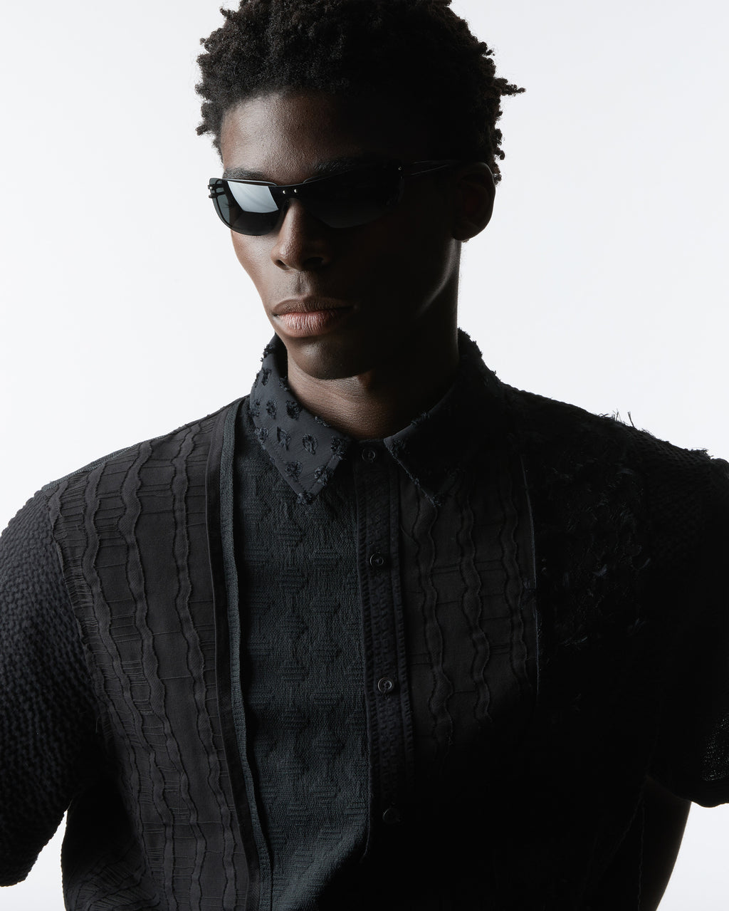 Ader Error - Half Sleeve Shirt Product. 36 (Noir) product image 12 | TRAB K-Fashion Australia