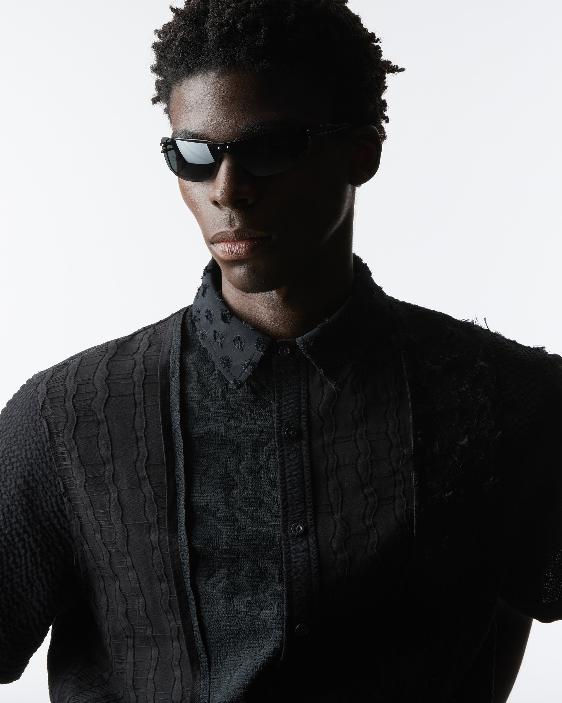 Ader Error - Half Sleeve Shirt Product. 36 (Noir) product image 12 | TRAB K-Fashion Australia