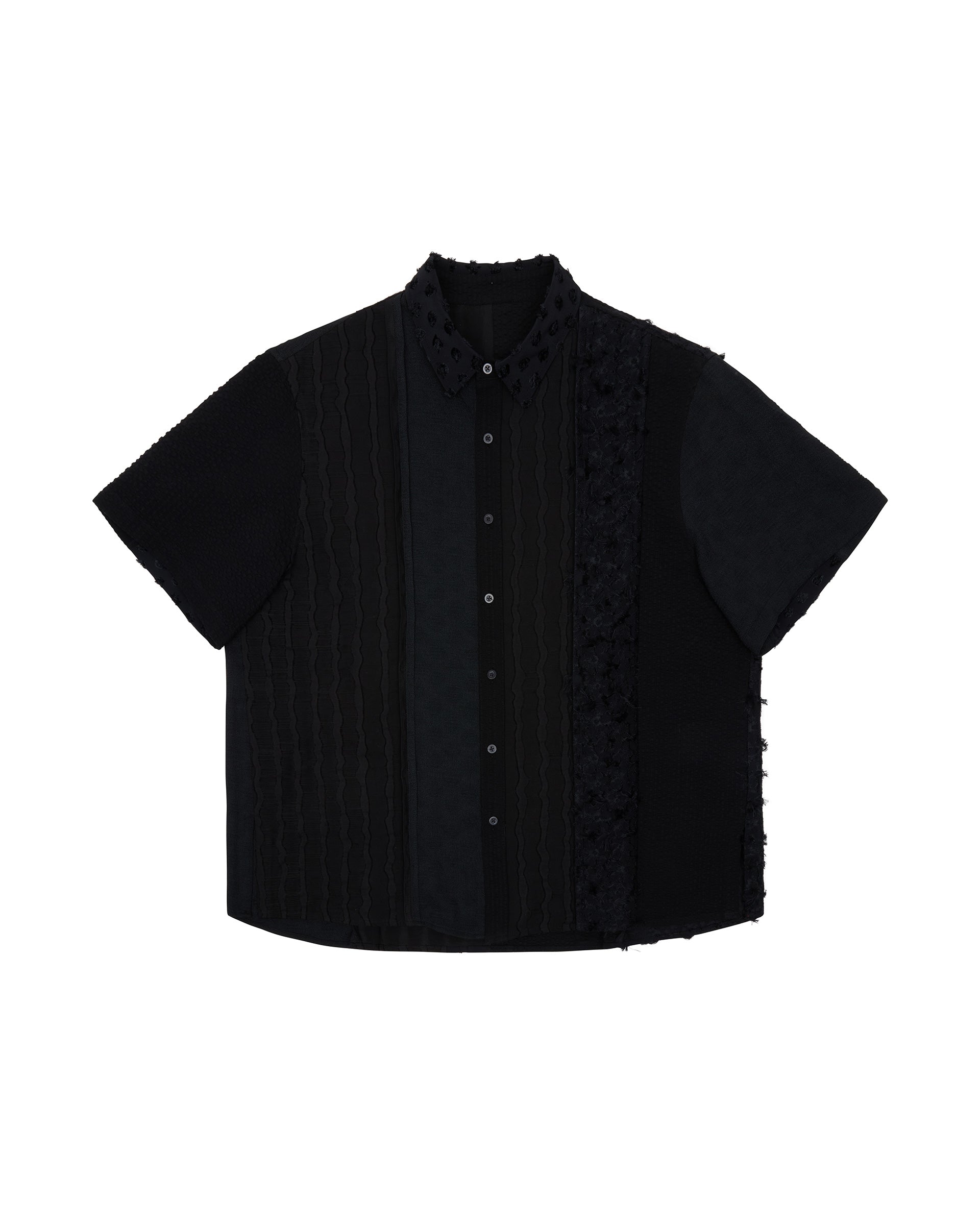 Ader Error - Half Sleeve Shirt Product. 36 (Noir) product image 6 | TRAB K-Fashion Australia