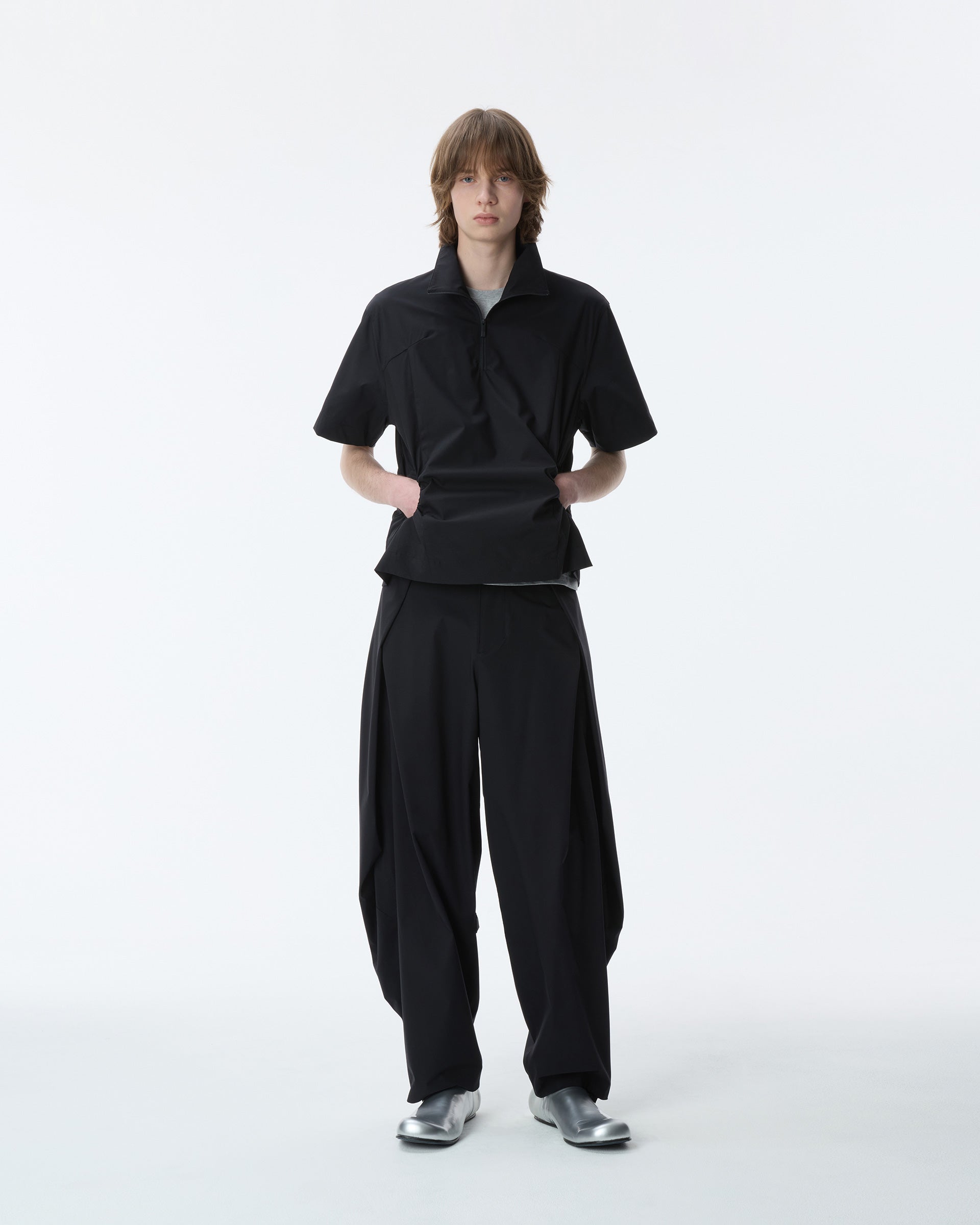 Ader Error - Half Sleeve Shirt Product. 37 (Noir) product image 11 | TRAB K-Fashion Australia