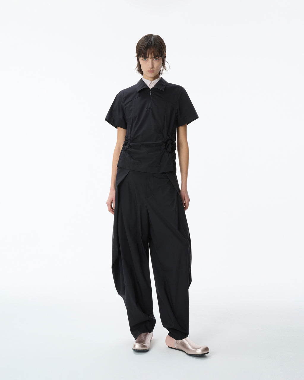 Ader Error - Half Sleeve Shirt Product. 37 (Noir) product image 1 | TRAB K-Fashion Australia
