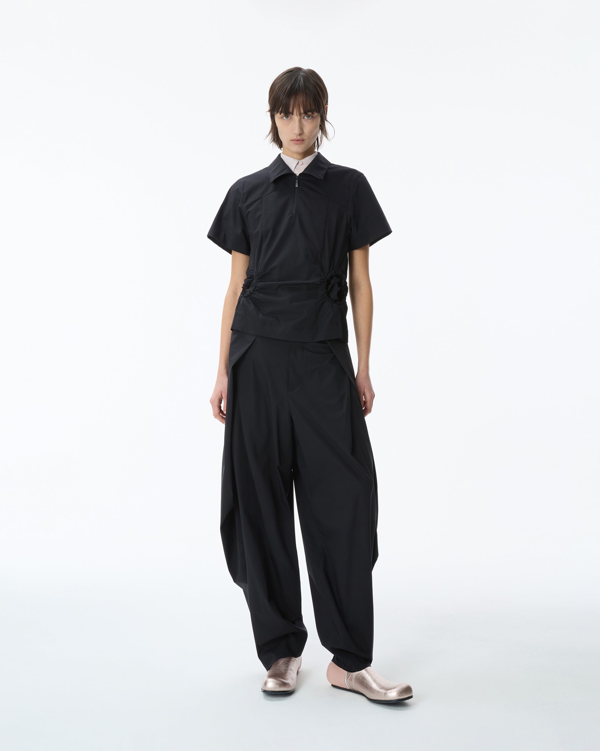 Ader Error - Half Sleeve Shirt Product. 37 (Noir) product image 1 | TRAB K-Fashion Australia
