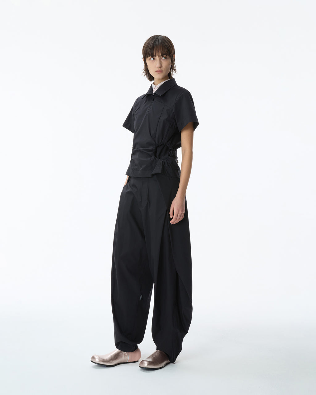 Ader Error - Half Sleeve Shirt Product. 37 (Noir) product image 4 | TRAB K-Fashion Australia