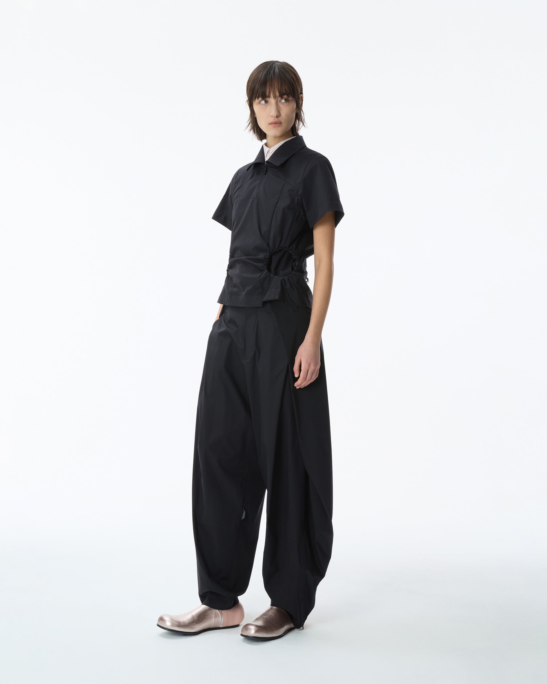 Ader Error - Half Sleeve Shirt Product. 37 (Noir) product image 4 | TRAB K-Fashion Australia