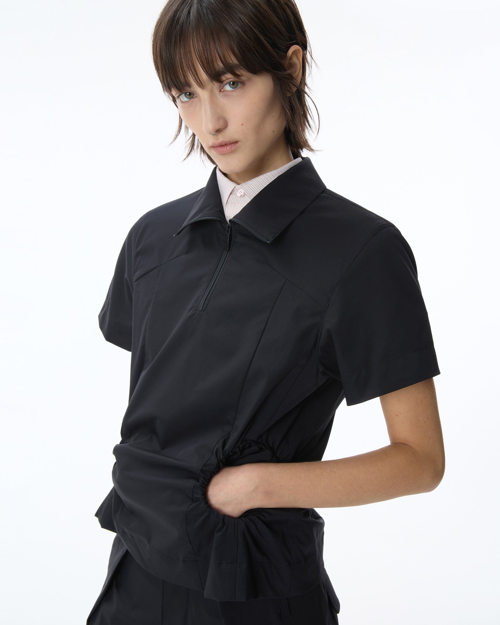 Ader Error - Half Sleeve Shirt Product. 37 (Noir) product image 5 | TRAB K-Fashion Australia