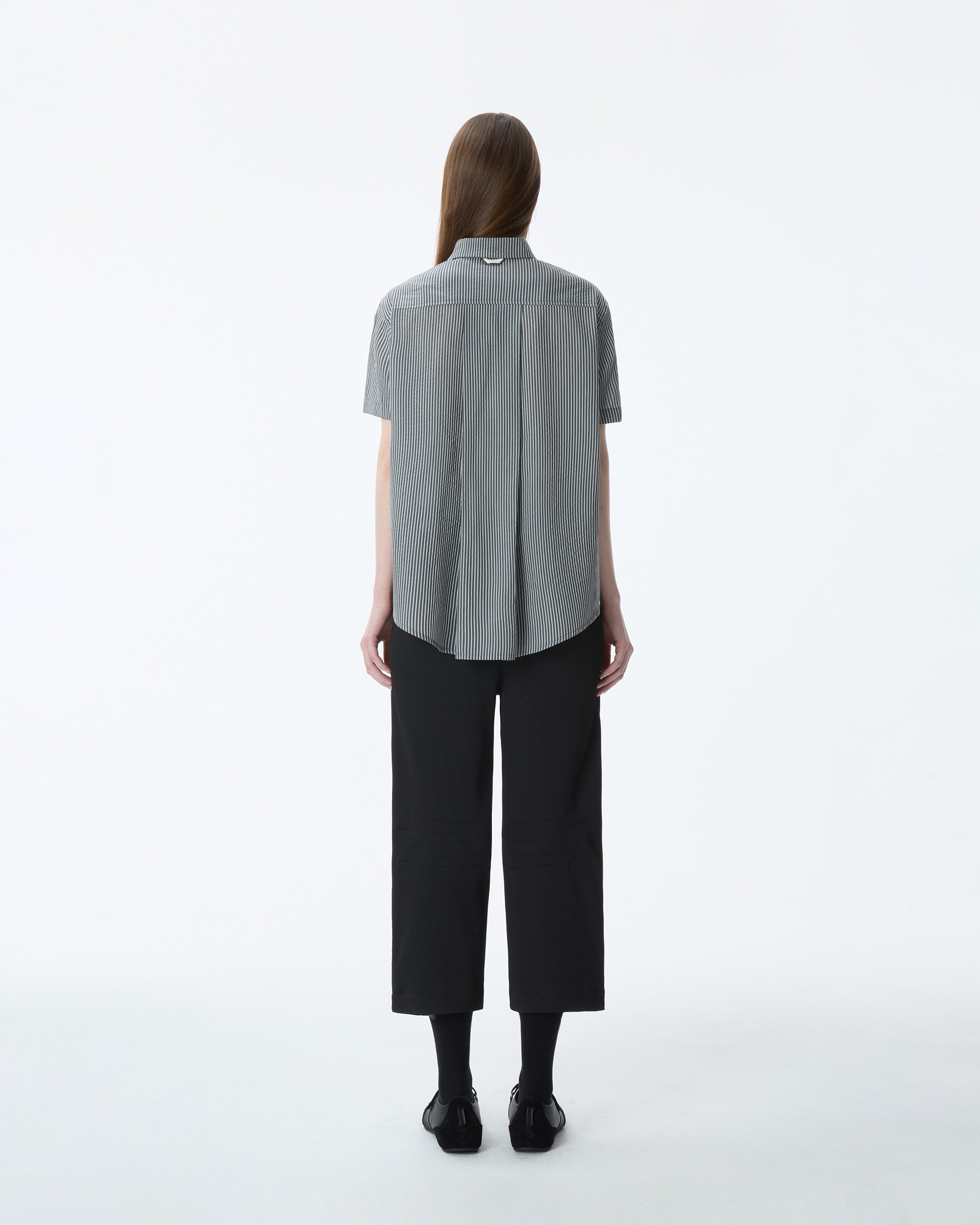 Ader Error - Half Sleeve Shirt Product. 38 (Noir) product image 3 | TRAB K-Fashion Australia