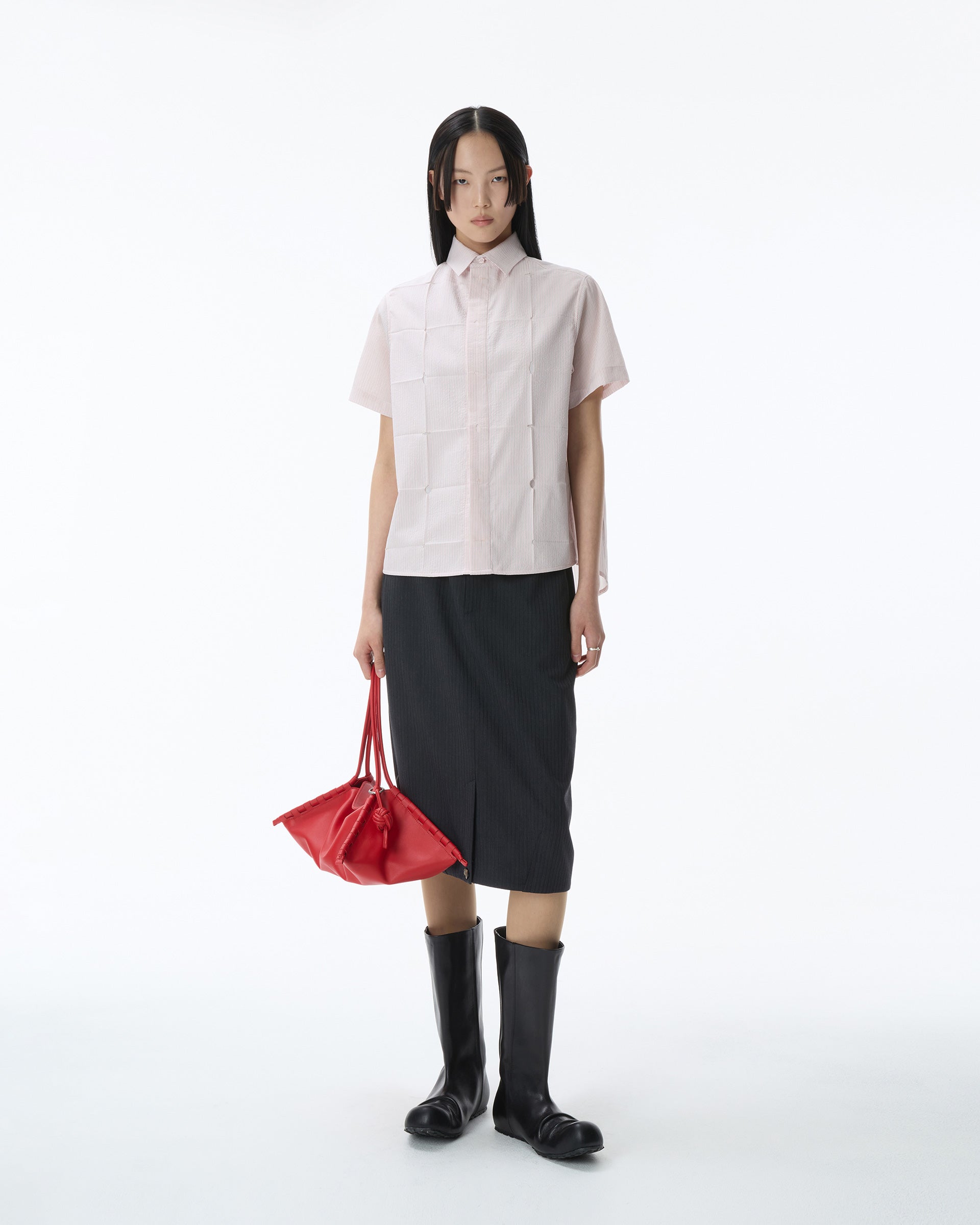 Ader Error - Half Sleeve Shirt Product. 38 (Pink) product image 1 | TRAB K-Fashion Australia