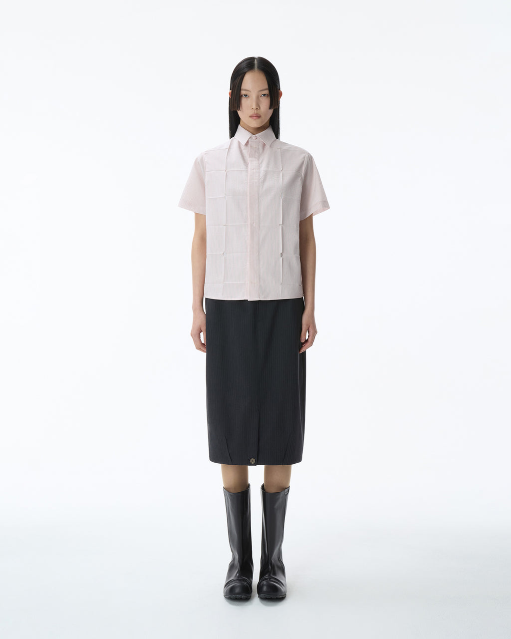 Ader Error - Half Sleeve Shirt Product. 38 (Pink) product image 2 | TRAB K-Fashion Australia