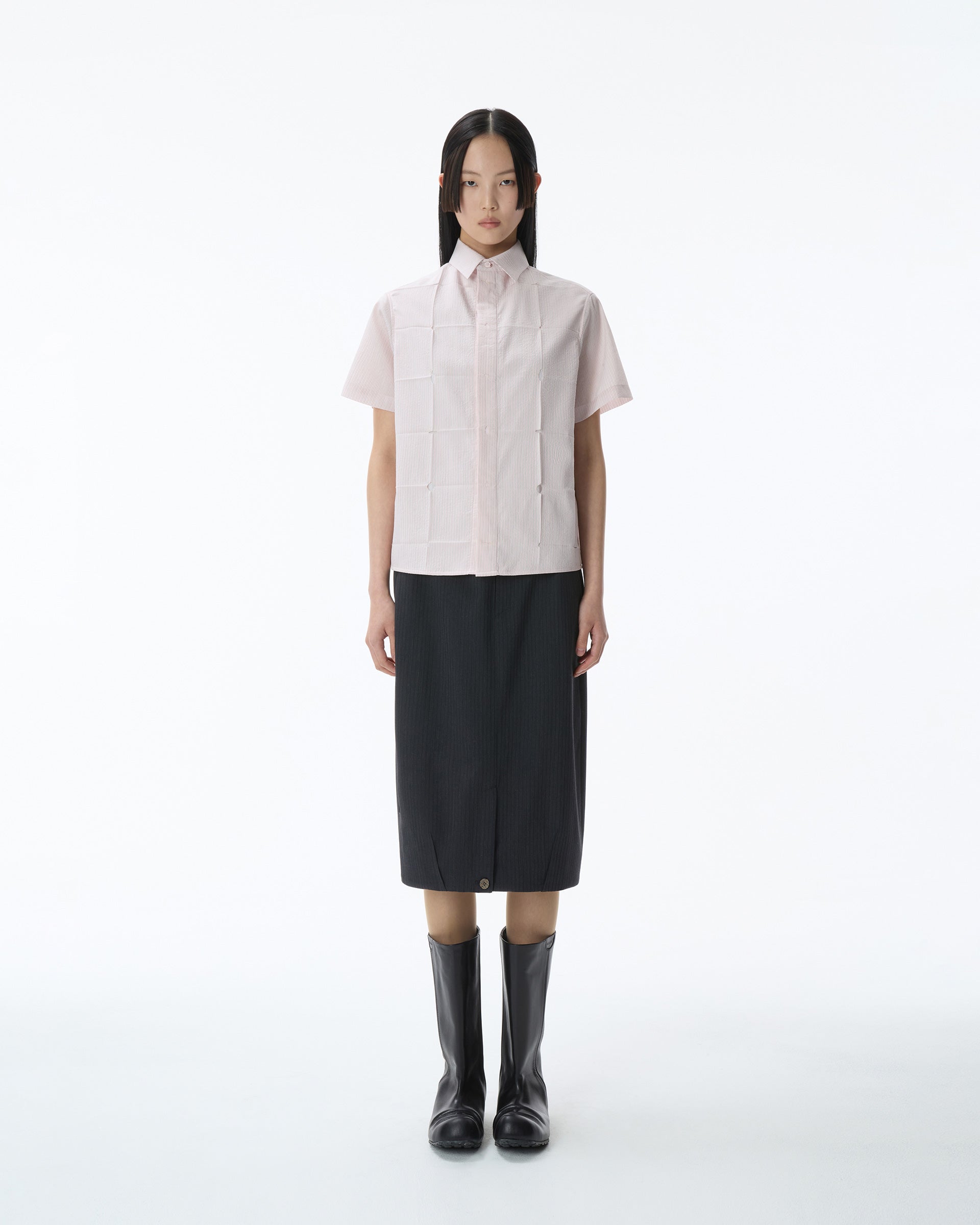 Ader Error - Half Sleeve Shirt Product. 38 (Pink) product image 2 | TRAB K-Fashion Australia