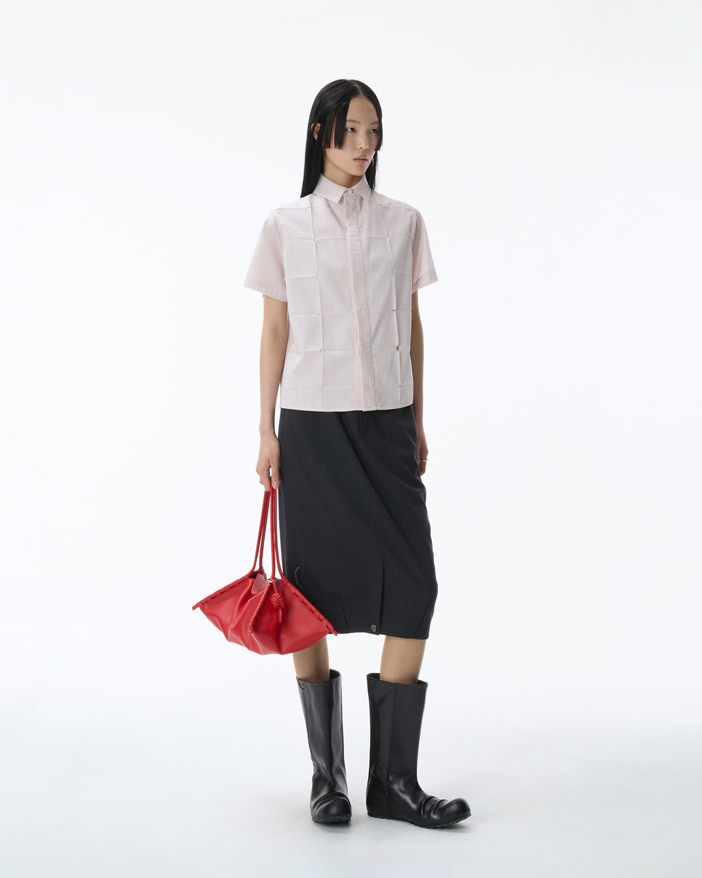 Ader Error - Half Sleeve Shirt Product. 38 (Pink) product image 4 | TRAB K-Fashion Australia