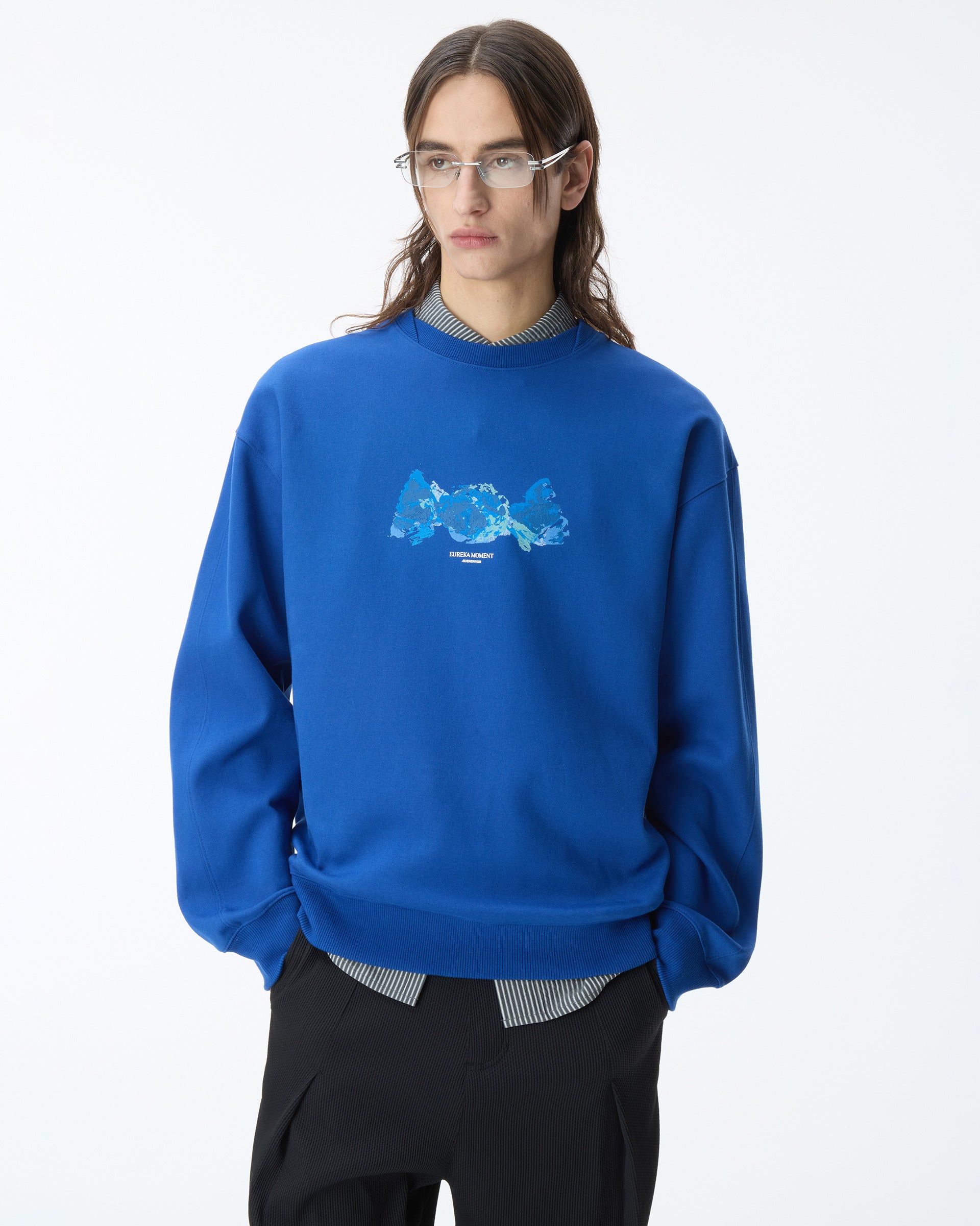 Ader Error - Sweatshirt Product. 42 (Dark Blue) product image 12 | TRAB K-Fashion Australia