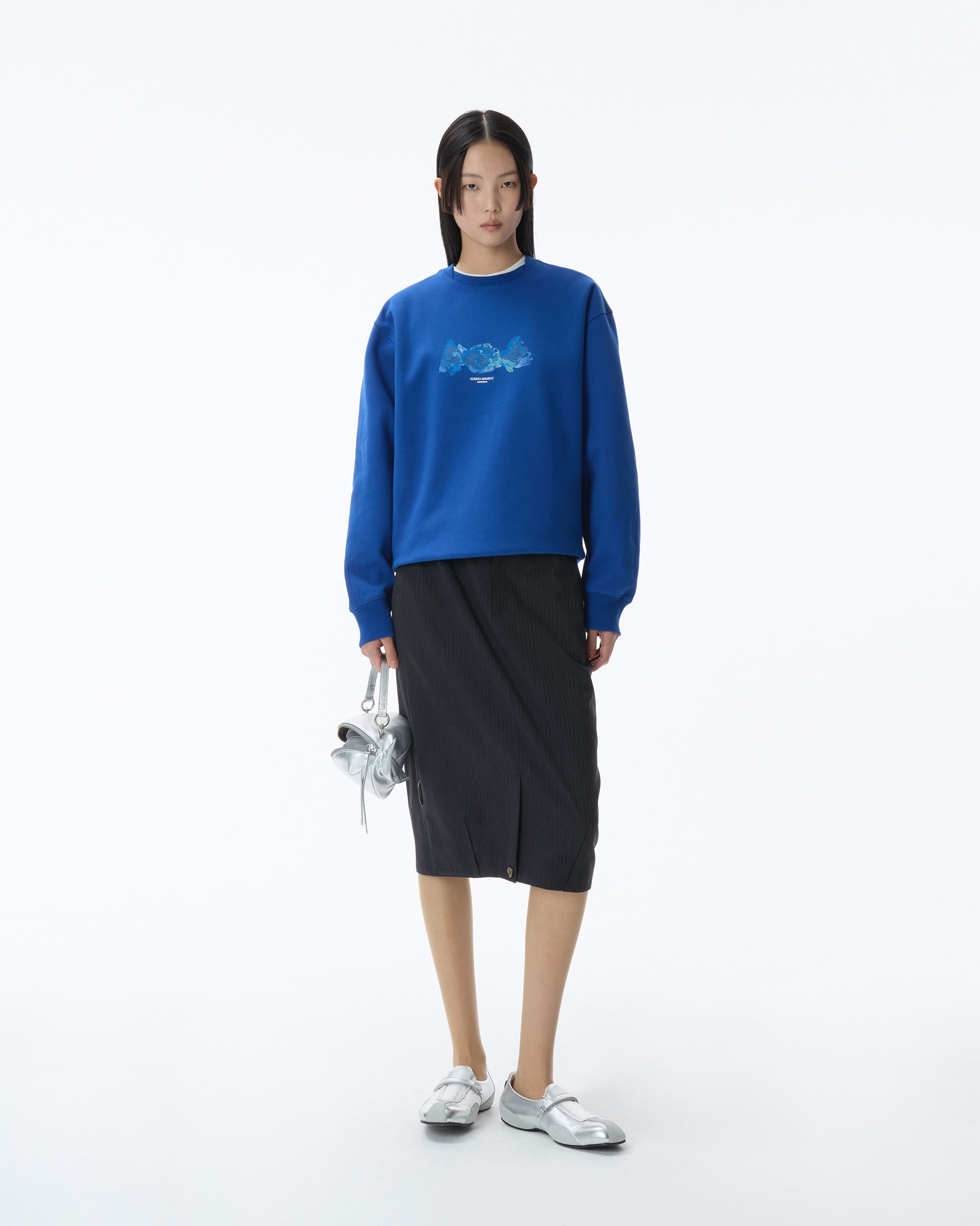 Ader Error - Sweatshirt Product. 42 (Dark Blue) product image 1 | TRAB K-Fashion Australia