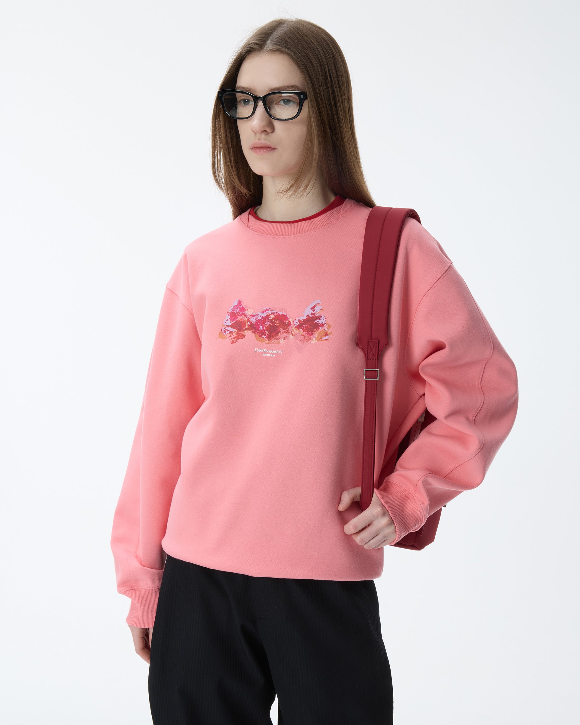 Ader Error - Sweatshirt Product. 42 (Pink) product image 4 | TRAB K-Fashion Australia