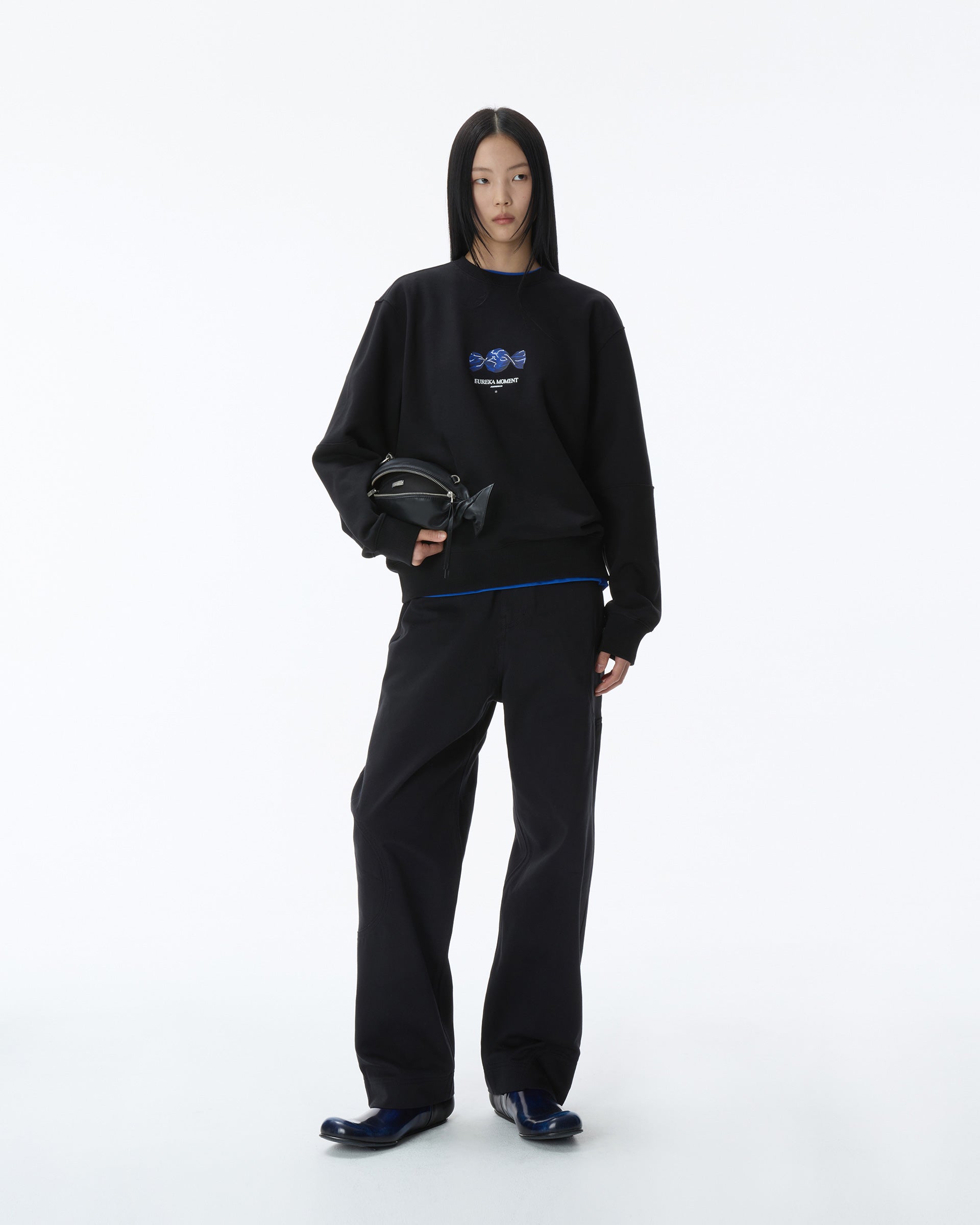 Ader Error - Lolly Sweatshirt Product. 43 (Noir) product image 1 | TRAB K-Fashion Australia