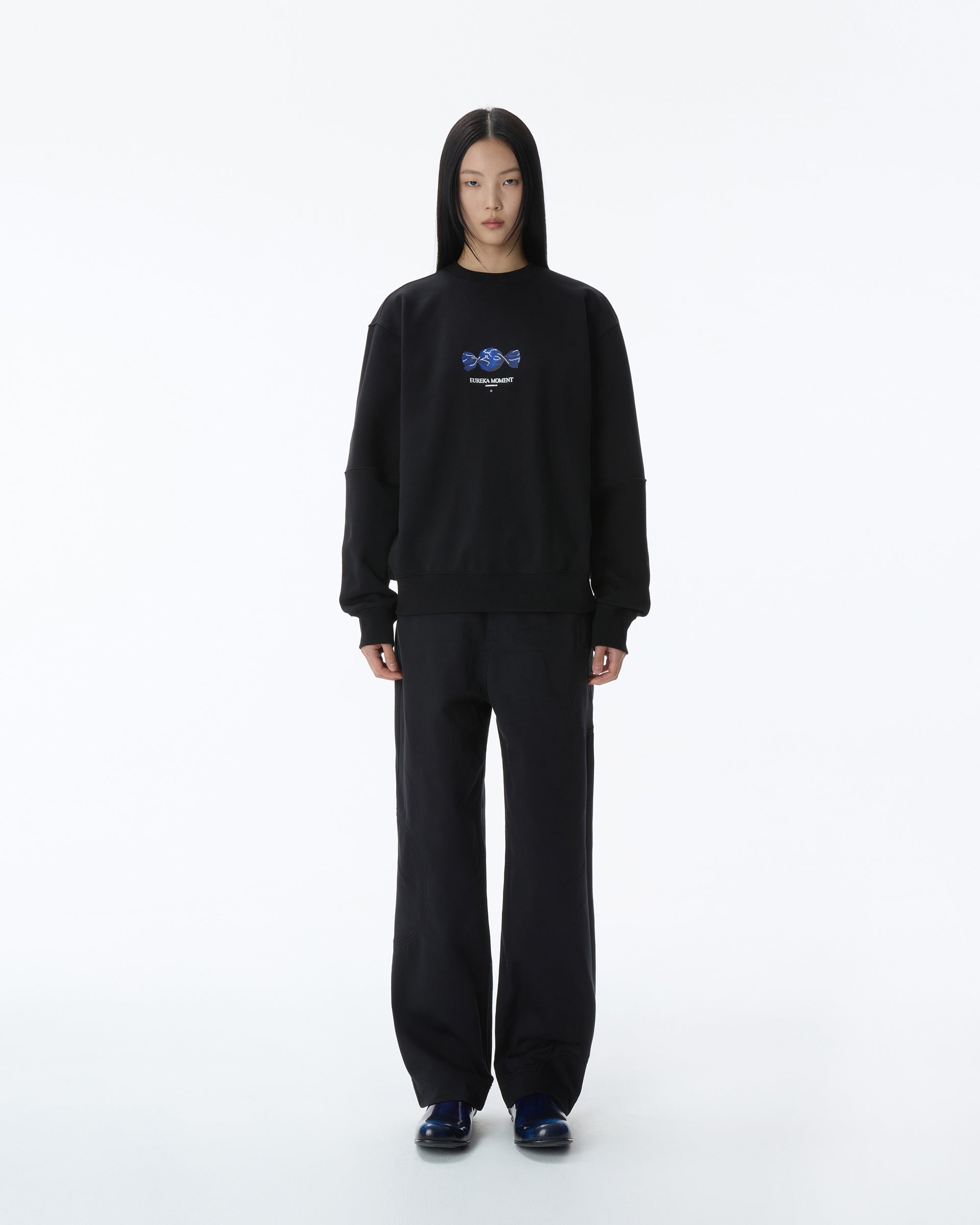 Ader Error - Lolly Sweatshirt Product. 43 (Noir) product image 2 | TRAB K-Fashion Australia