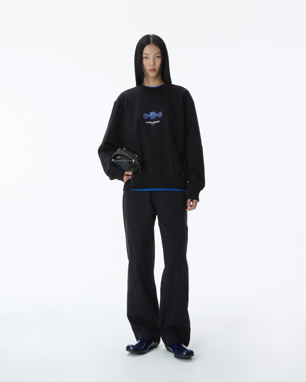 Ader Error - Lolly Sweatshirt Product. 43 (Noir) product image 4 | TRAB K-Fashion Australia