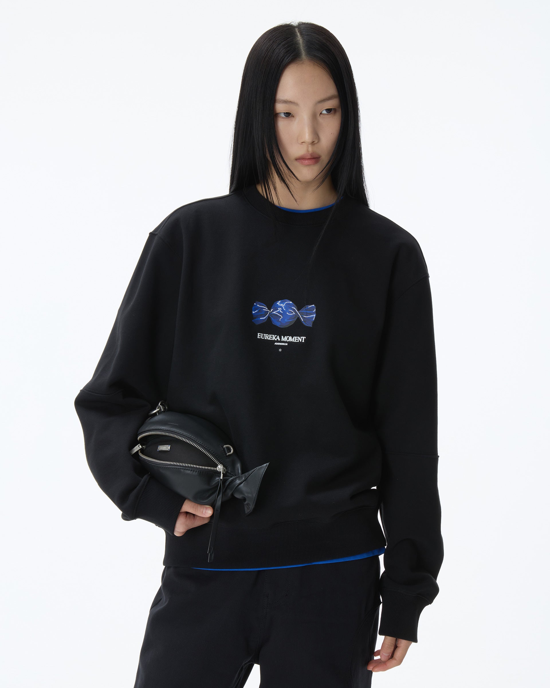 Ader Error - Lolly Sweatshirt Product. 43 (Noir) product image 5 | TRAB K-Fashion Australia