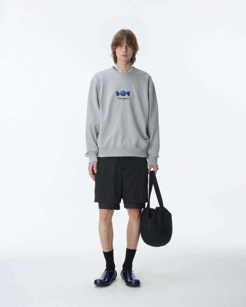 Ader Error - Lolly Sweatshirt Product. 43 (Grey) product image 10 | TRAB K-Fashion Australia