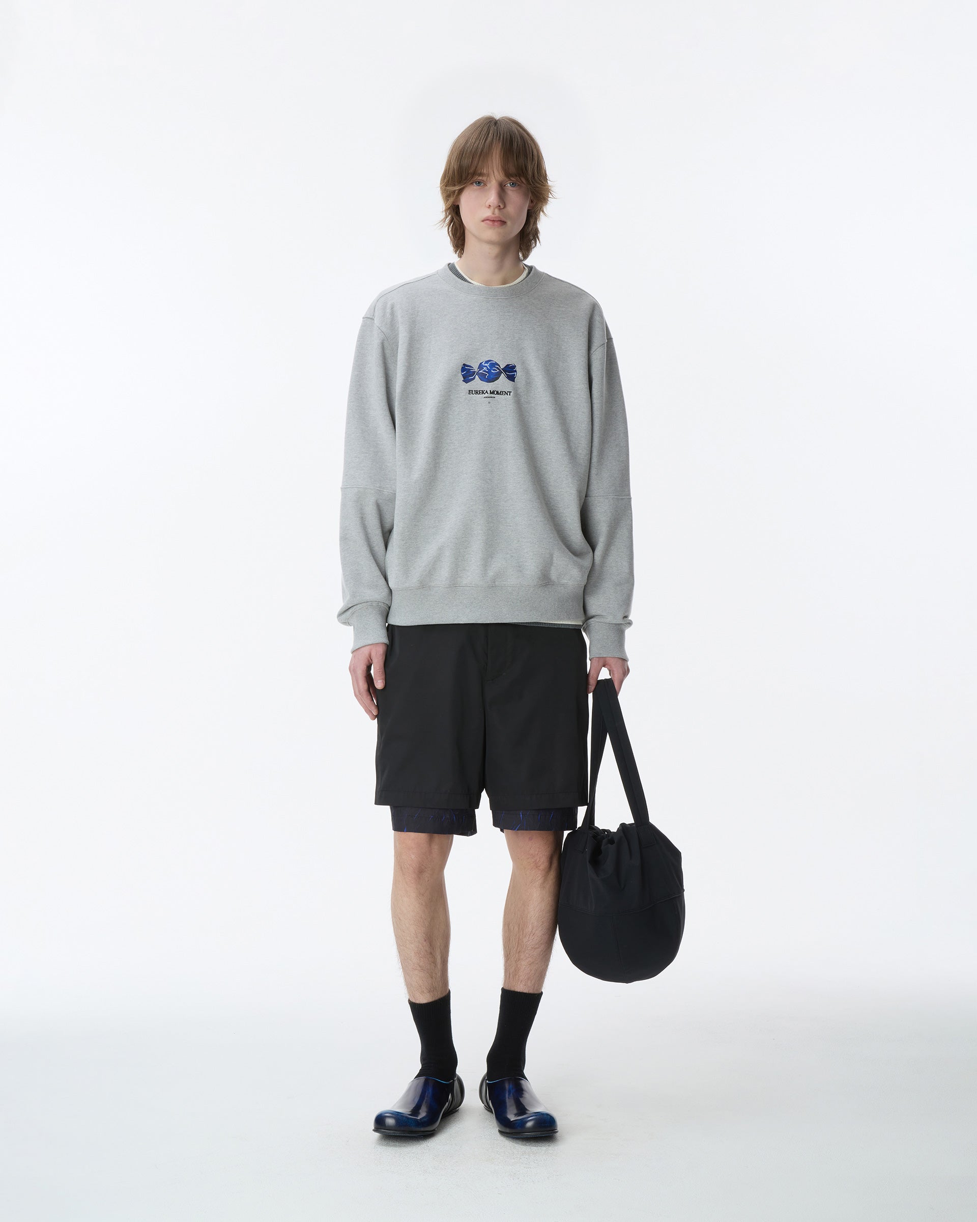 Ader Error - Lolly Sweatshirt Product. 43 (Grey) product image 10 | TRAB K-Fashion Australia