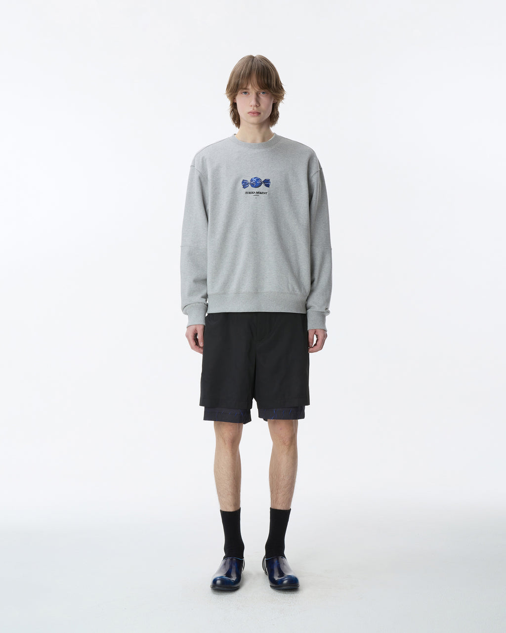 Ader Error - Lolly Sweatshirt Product. 43 (Grey) product image 11 | TRAB K-Fashion Australia