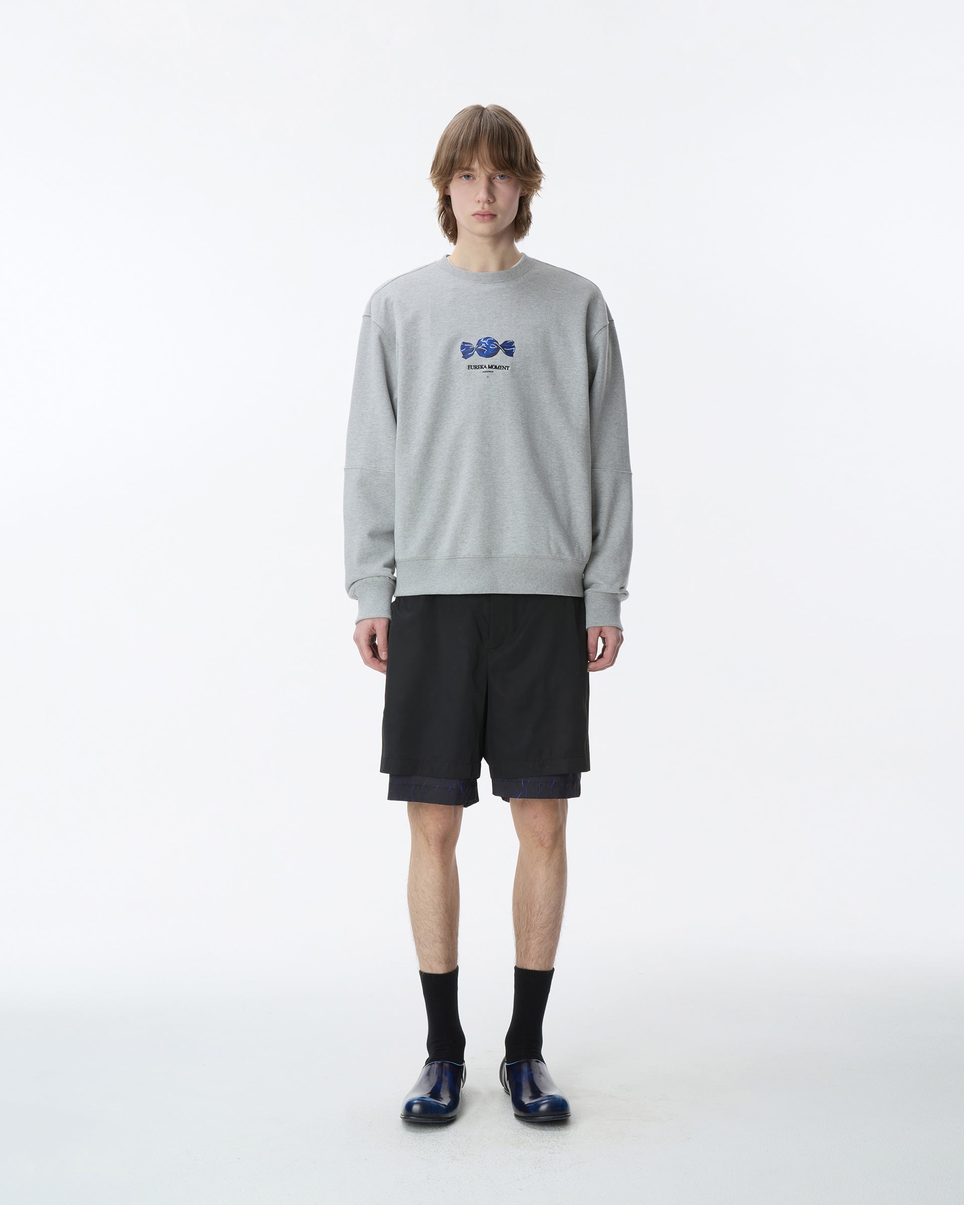 Ader Error - Lolly Sweatshirt Product. 43 (Grey) product image 11 | TRAB K-Fashion Australia