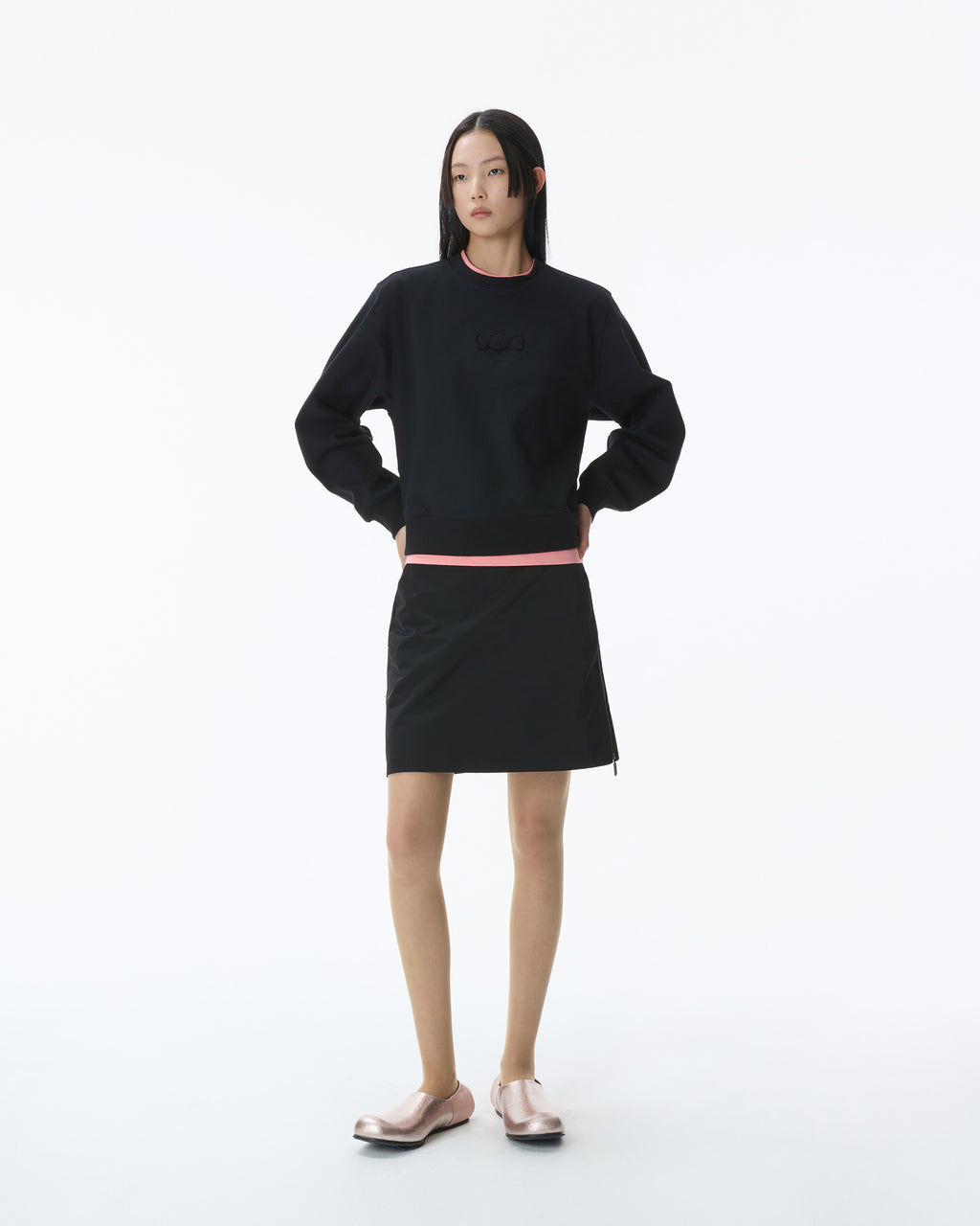 Ader Error - Serenty Sweatshirt Product. 44 (Noir) product image 4 | TRAB K-Fashion Australia