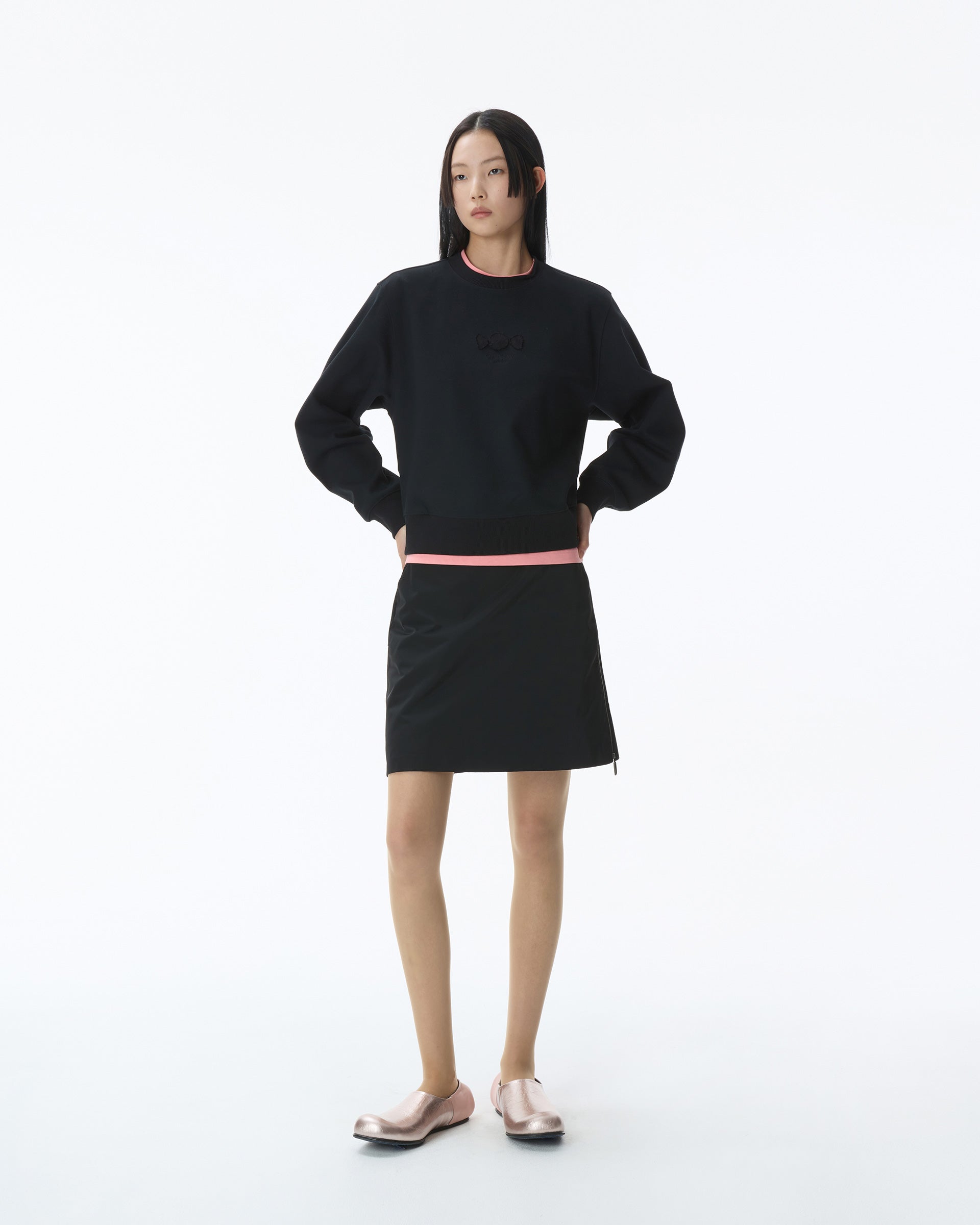 Ader Error - Serenty Sweatshirt Product. 44 (Noir) product image 4 | TRAB K-Fashion Australia