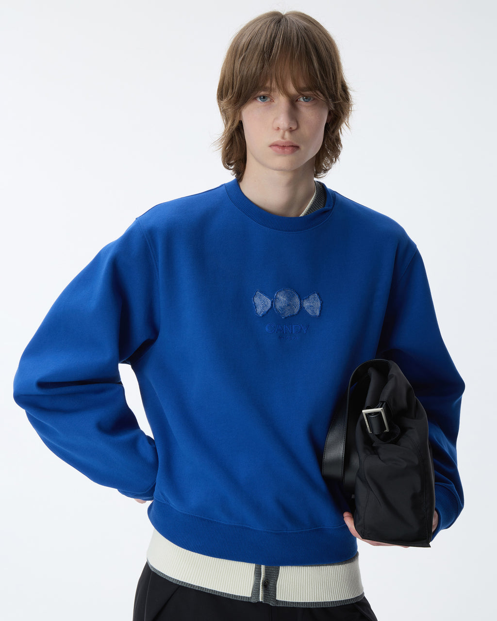 Ader Error - Serenty Sweatshirt Product. 44 (Dark Blue) product image 13 | TRAB K-Fashion Australia