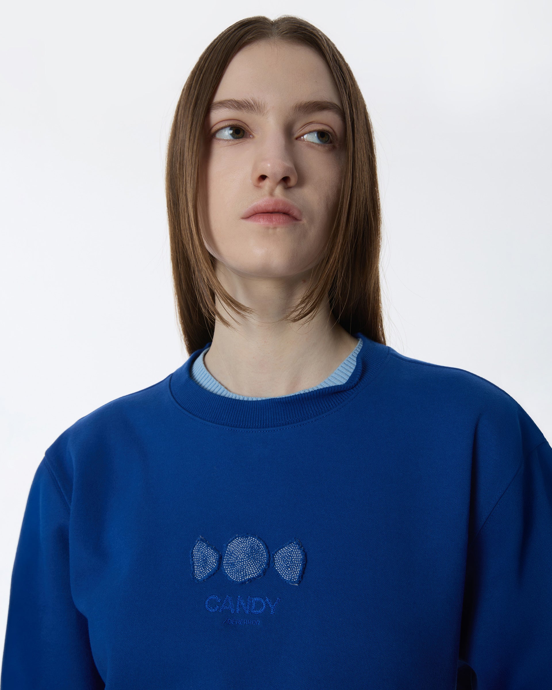 Ader Error - Serenty Sweatshirt Product. 44 (Dark Blue) product image 6 | TRAB K-Fashion Australia