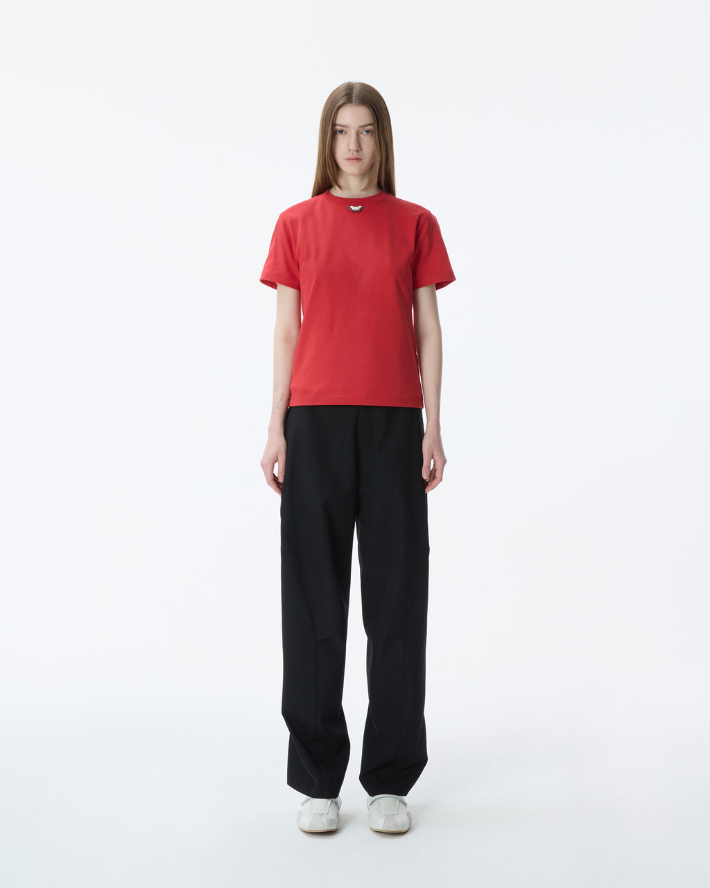 Ader Error - T-Shirt Product. 47 (Red) product image 6 | TRAB K-Fashion Australia