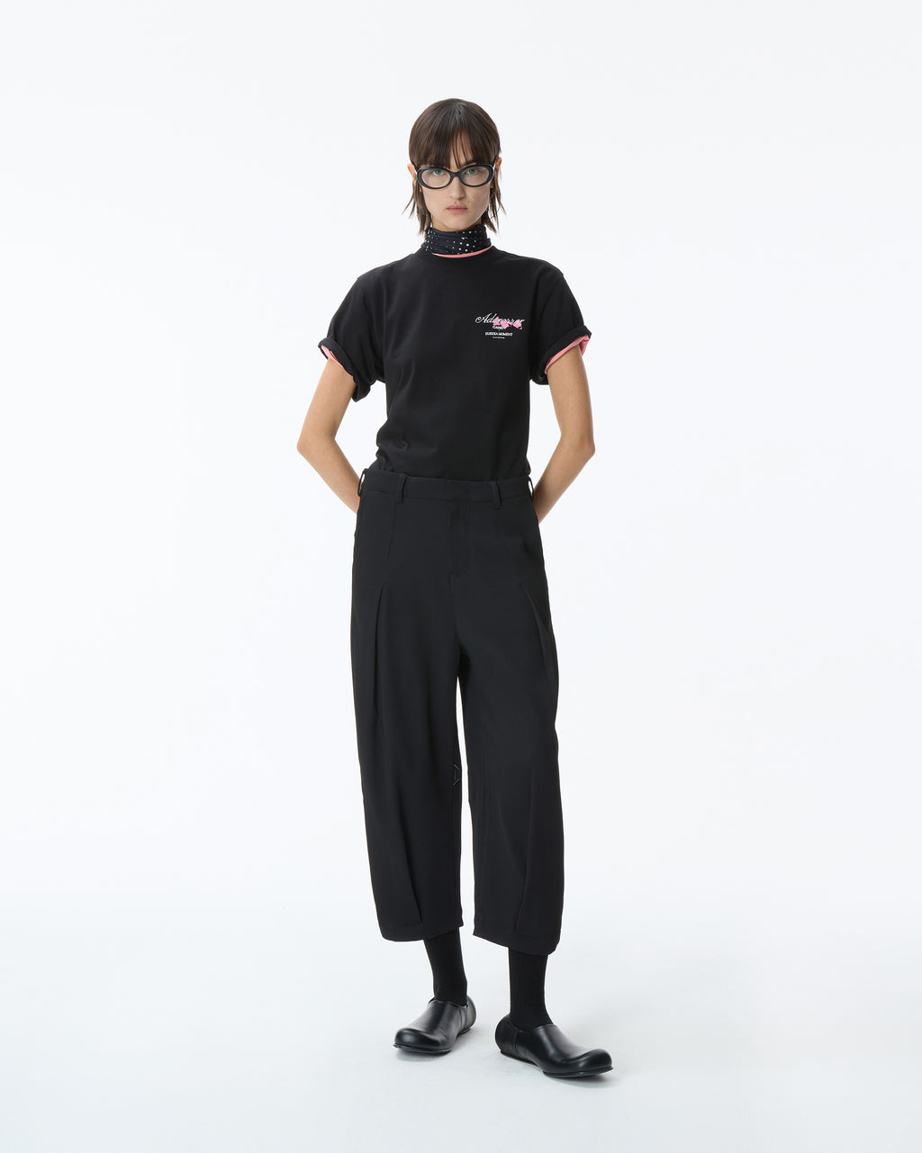 Ader Error - T-Shirt Product. 48 (Noir) product image 6 | TRAB K-Fashion Australia
