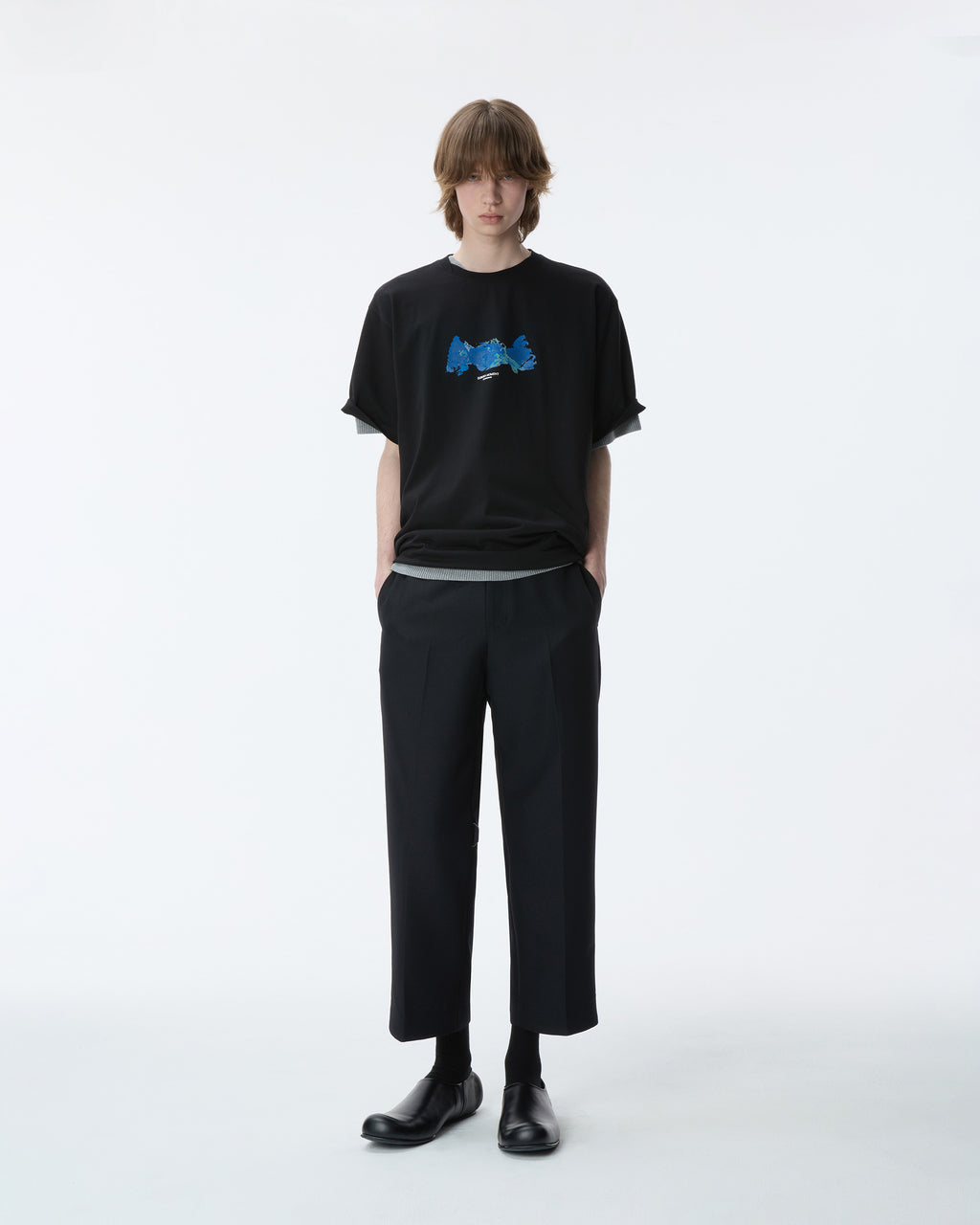 Ader Error - T-Shirt Product. 49 (Noir) product image 1 | TRAB K-Fashion Australia