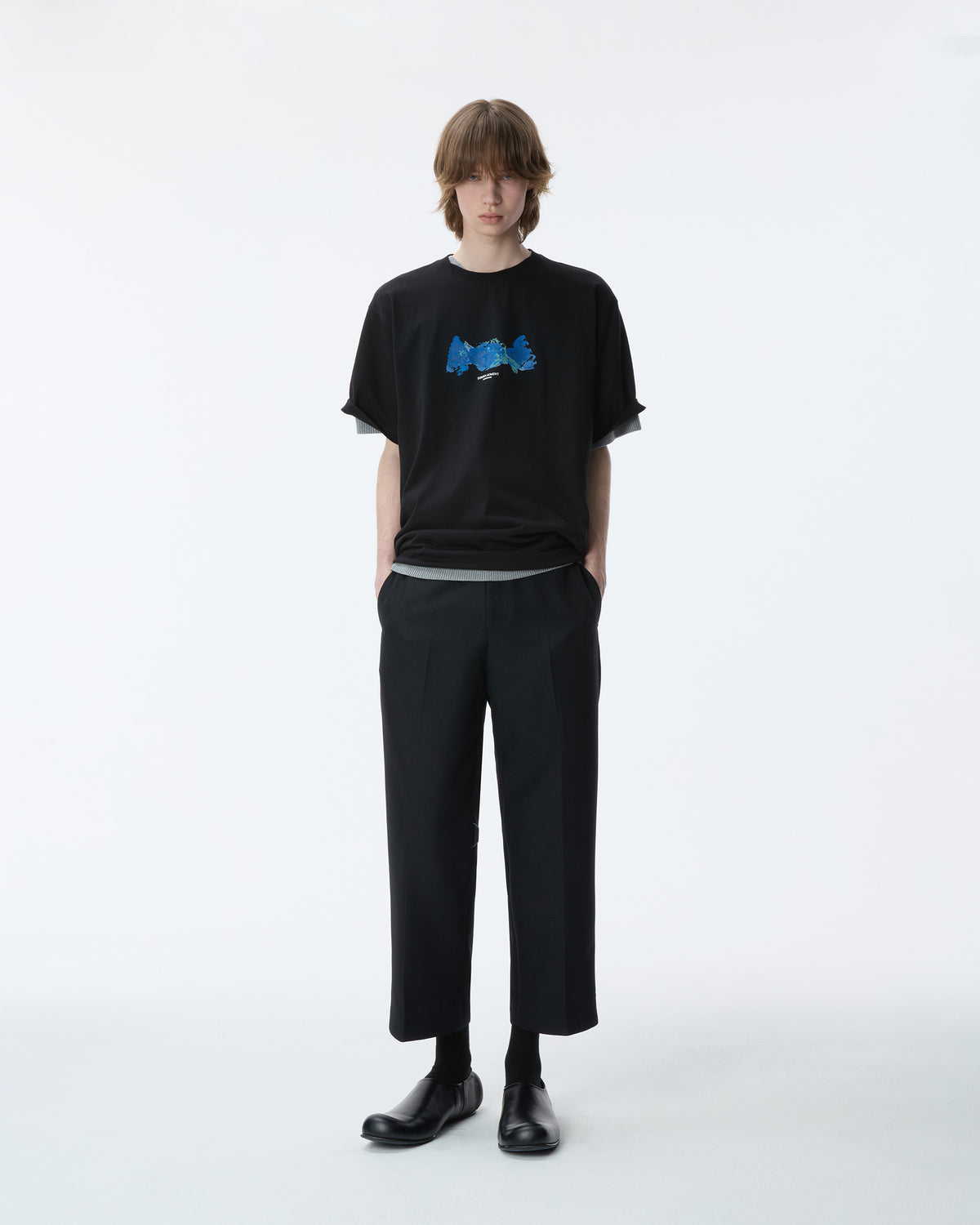Ader Error - T-Shirt Product. 49 (Noir) product image 1 | TRAB K-Fashion Australia