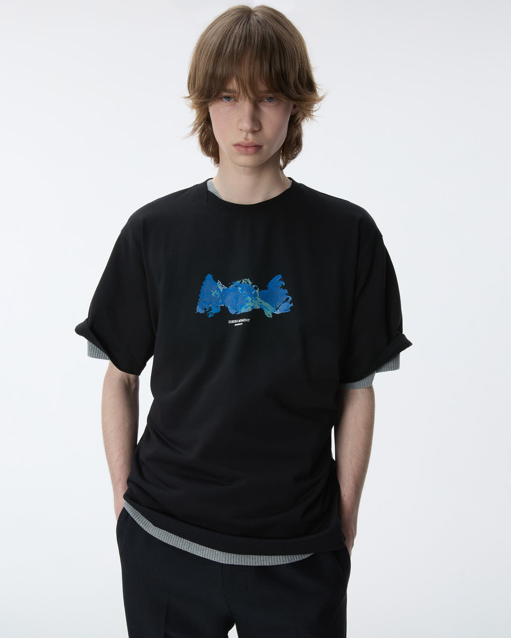 Ader Error - T-Shirt Product. 49 (Noir) product image 13 | TRAB K-Fashion Australia