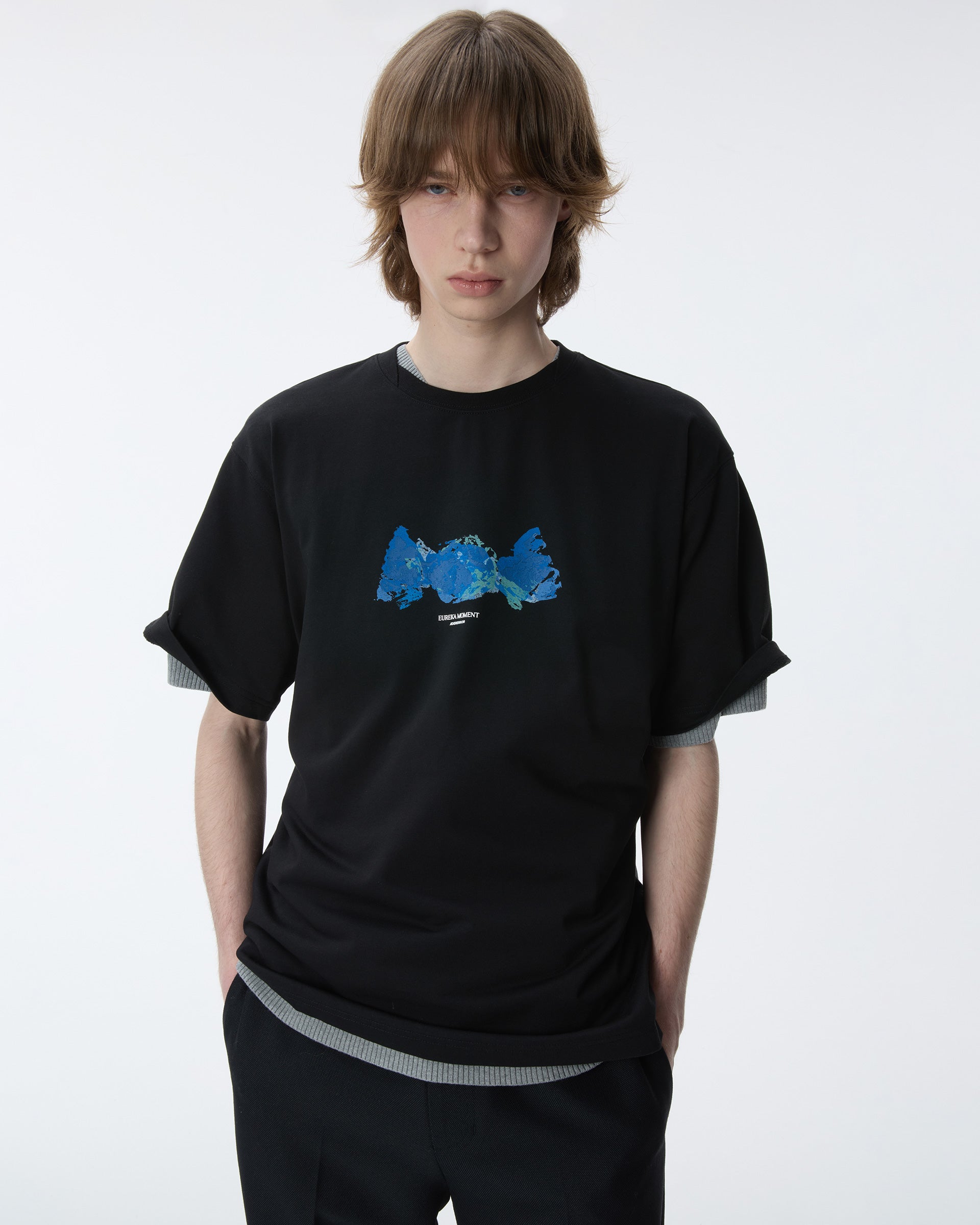 Ader Error - T-Shirt Product. 49 (Noir) product image 13 | TRAB K-Fashion Australia