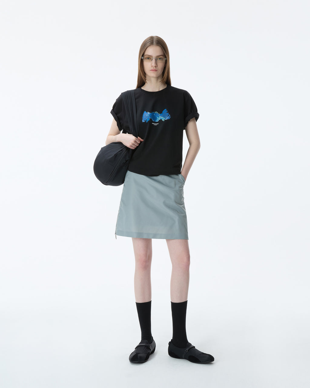 Ader Error - T-Shirt Product. 49 (Noir) product image 5 | TRAB K-Fashion Australia