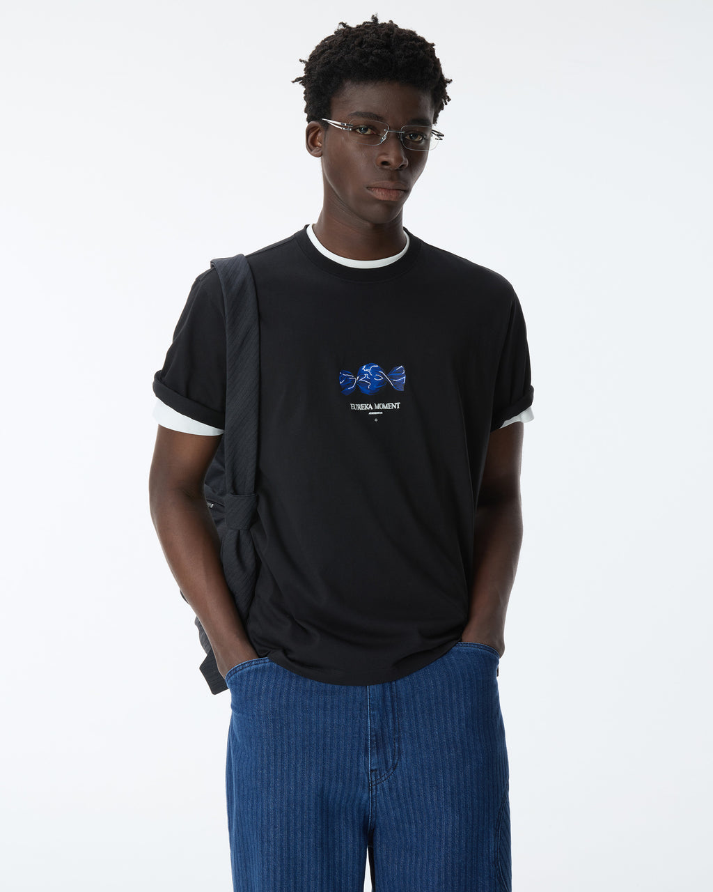 Ader Error - Lolly T-Shirt Product. 50 (Noir) product image 14 | TRAB K-Fashion Australia