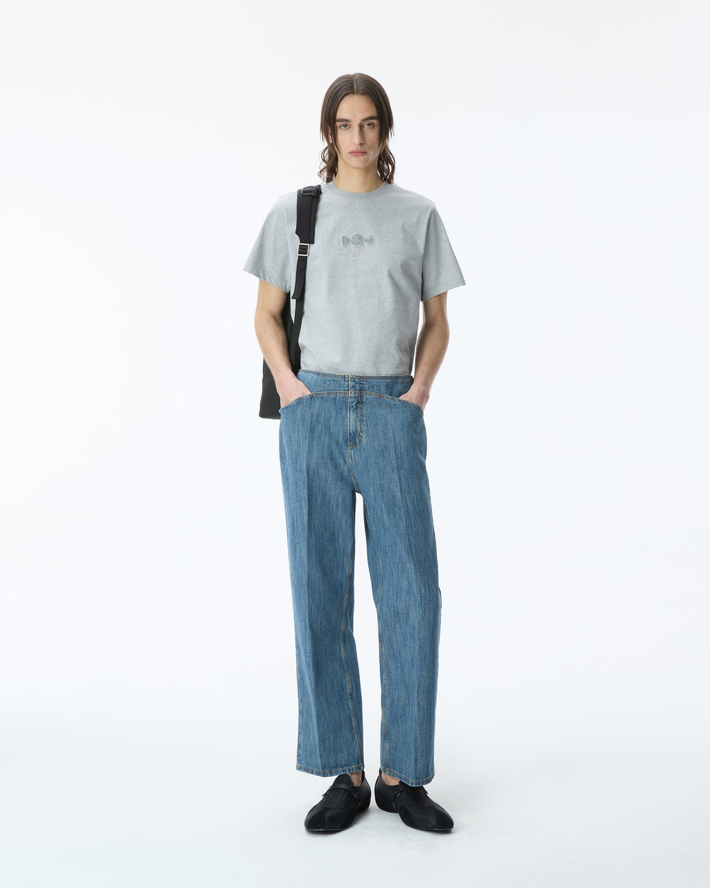 Ader Error - Serenty T-Shirt Product. 52 (Grey) product image 10 | TRAB K-Fashion Australia