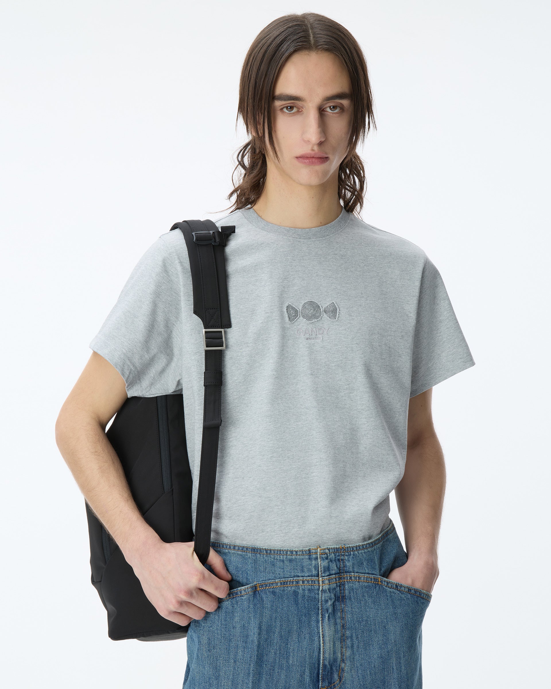 Ader Error - Serenty T-Shirt Product. 52 (Grey) product image 14 | TRAB K-Fashion Australia
