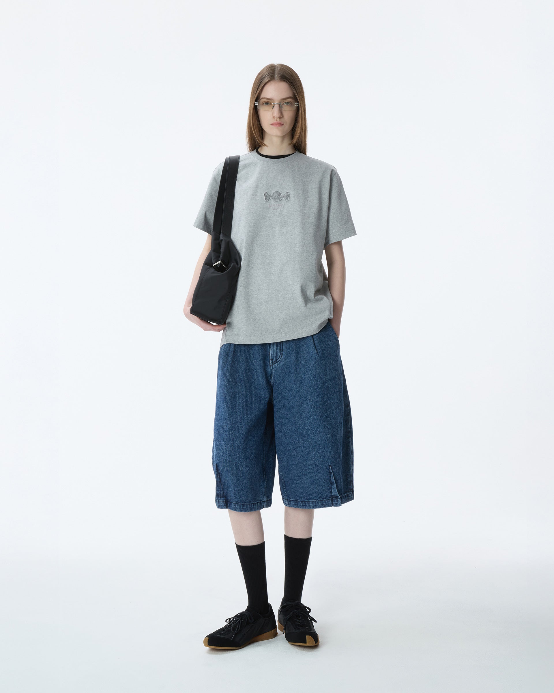 Ader Error - Serenty T-Shirt Product. 52 (Grey) product image 1 | TRAB K-Fashion Australia