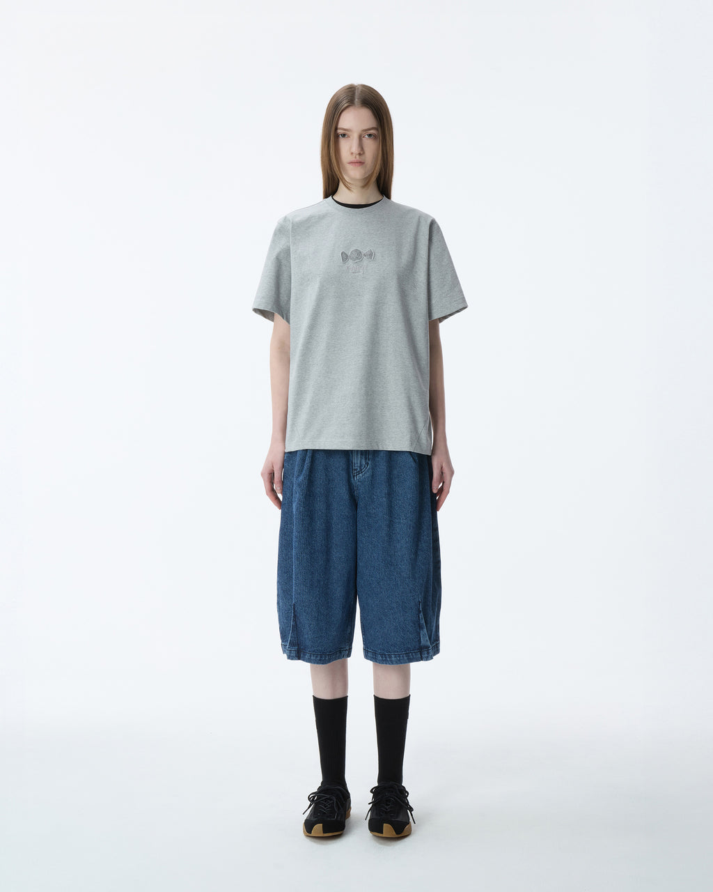 Ader Error - Serenty T-Shirt Product. 52 (Grey) product image 2 | TRAB K-Fashion Australia